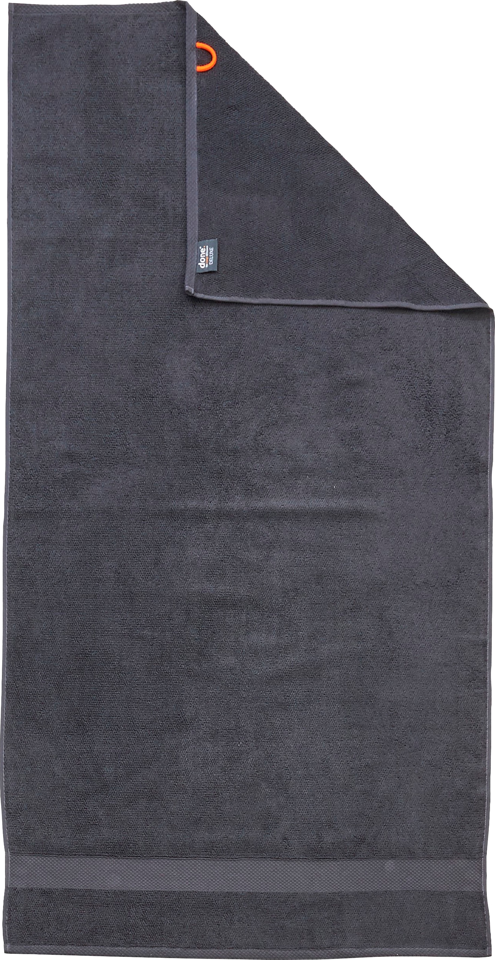 done.® Badetücher »Deluxe«, (1 St., Duschtuch 70 x 140 cm), 1-tlg., Uni Farben, Hotelqualität aus hochwertigem Zwirnfrottier