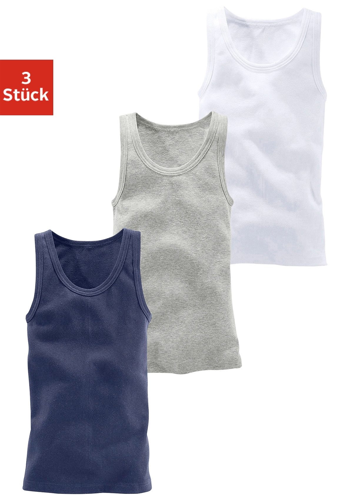 3 OTTO (Packung, tlg.), zum online Drunterziehen bei ideal H.I.S Tanktop,