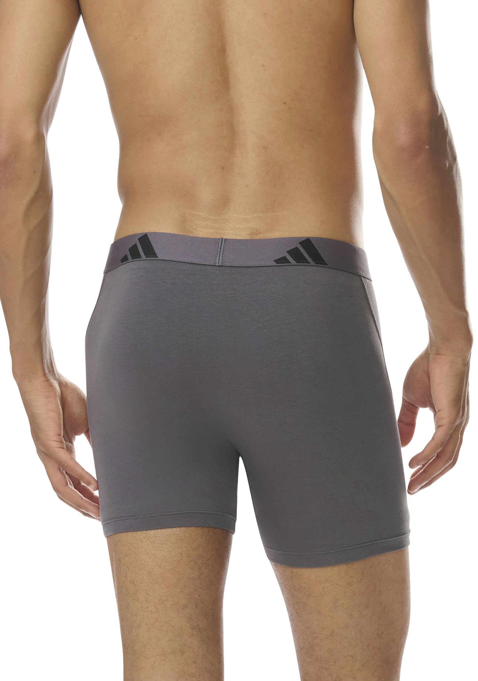 adidas Sportswear Boxershorts »Active Flex Cotton«, (3er Pack), mit etwas längerem Bein