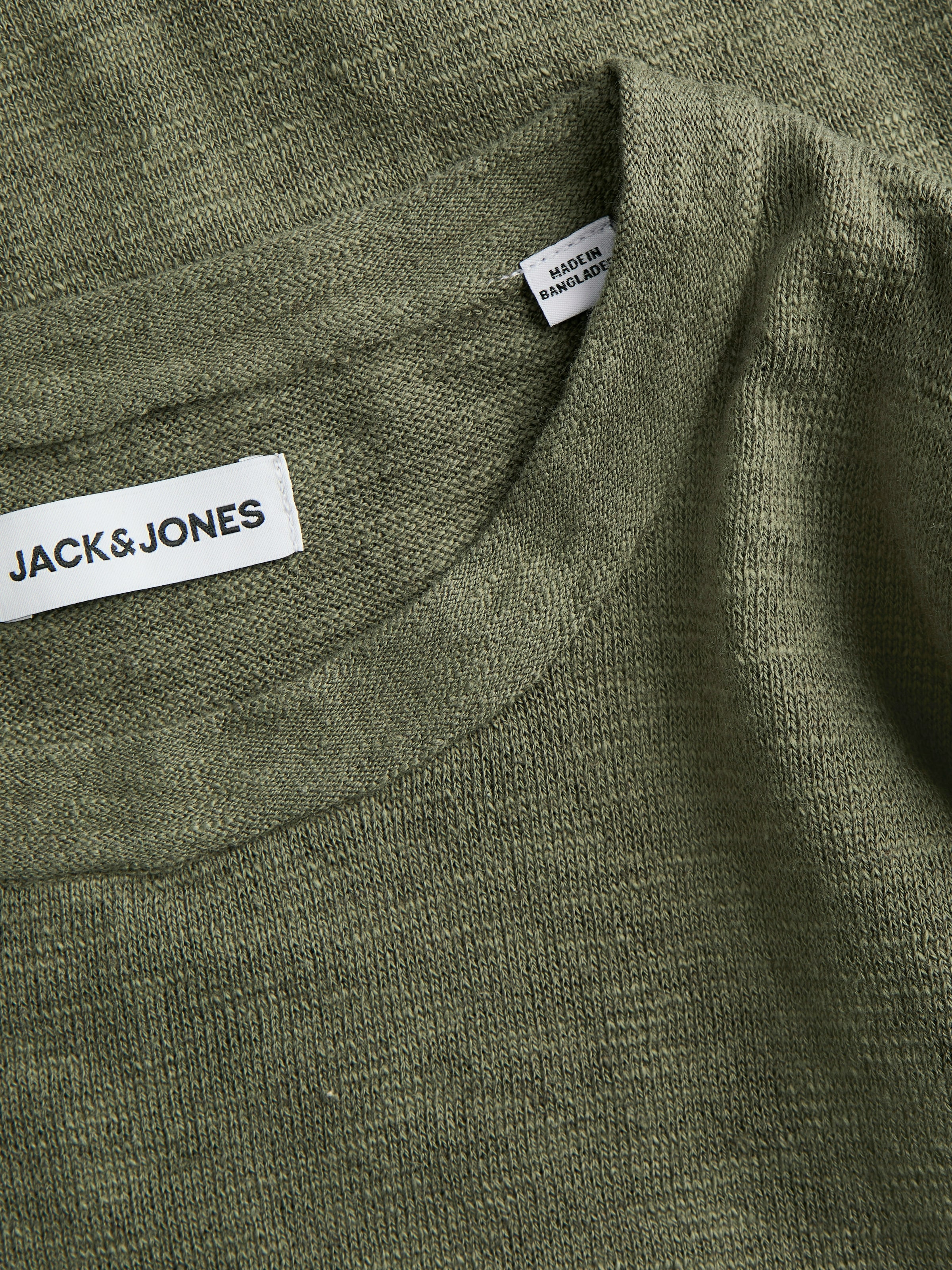 Jack & Jones Rundhalspullover »JJESUMMER KNIT CREW NECK SN« mit Rundhalsausschnitt