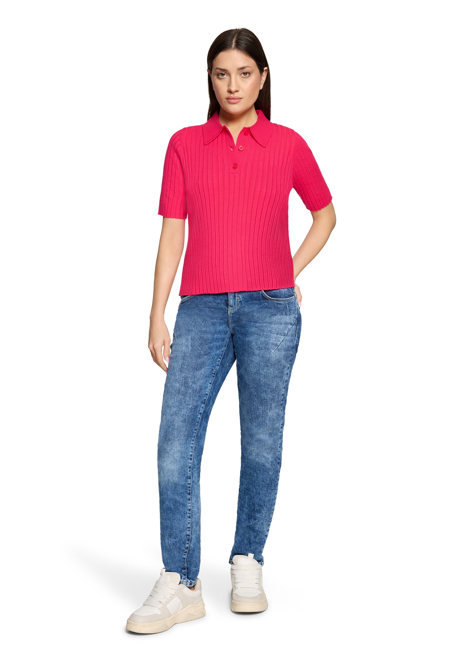 Cartoon Strickpullover »Strickpullover mit Kragen«