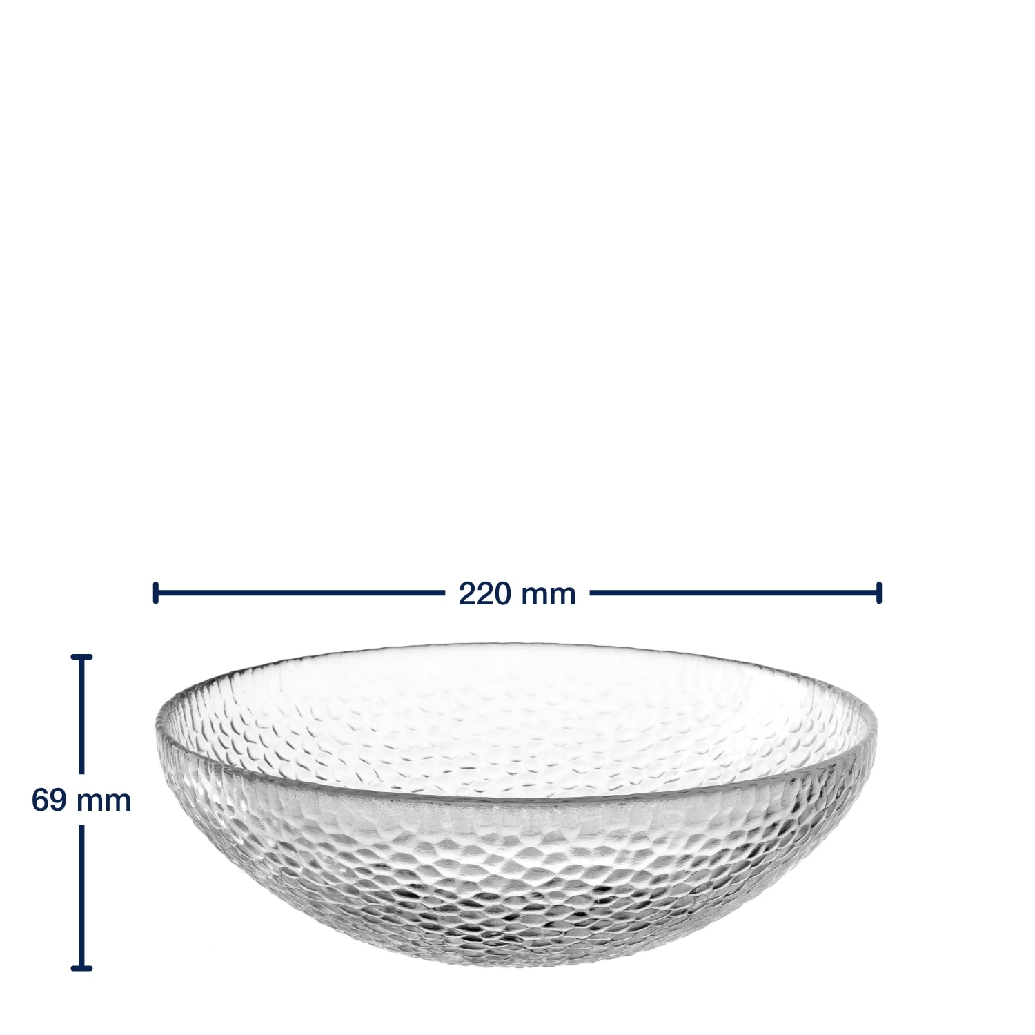 LEONARDO Dekoschale »Martello« aus Glas
