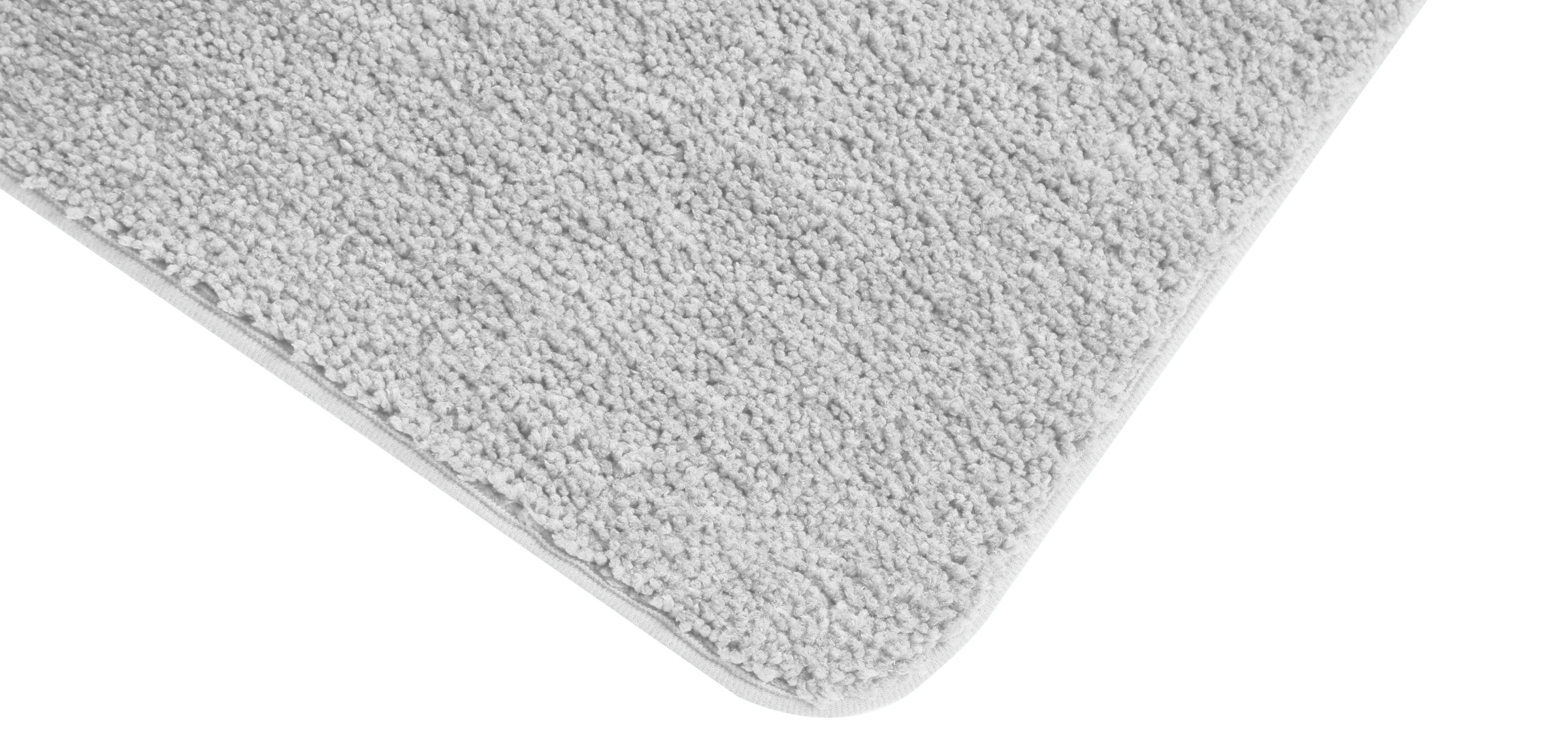 my home Badematte »Regona, Badteppich, Badvorleger, Badezimmer Teppich«, rutschhemmend beschichtet, fußbodenheizungsgeeignet-schnell trocknend-strapazierfähig, Uni Farben, besonders weich, als rechteckig und halbrund erhältlich