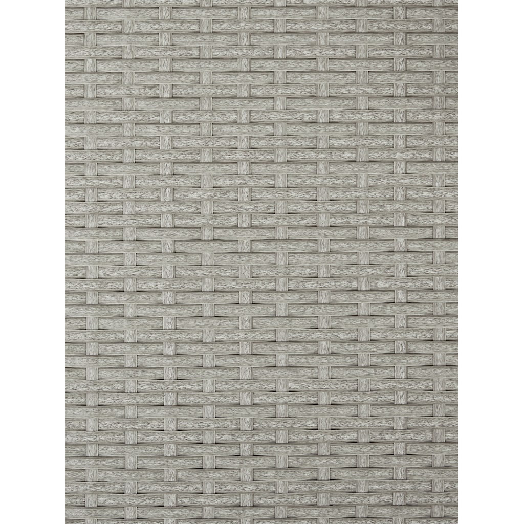 KONIFERA Balkonset »Mailand«, (7 tlg.), 2 Sessel, Tisch 112x65 cm, Polyrattan