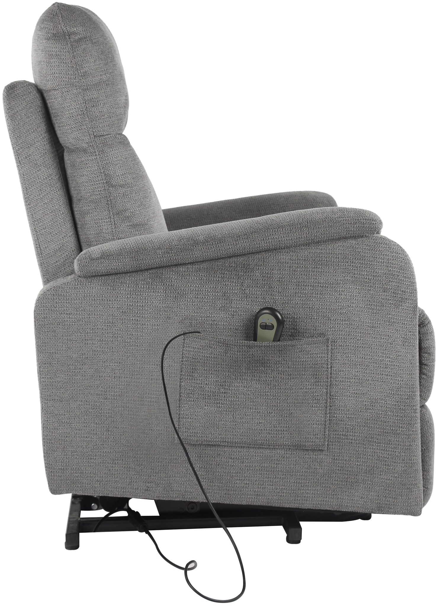 Duo Collection TV-Sessel »Rubi mit eletrischer Aufstehhilfe und Relaxfunktion«, (1 St.), Taschenfederkern mit Stahlwellenunterfederung