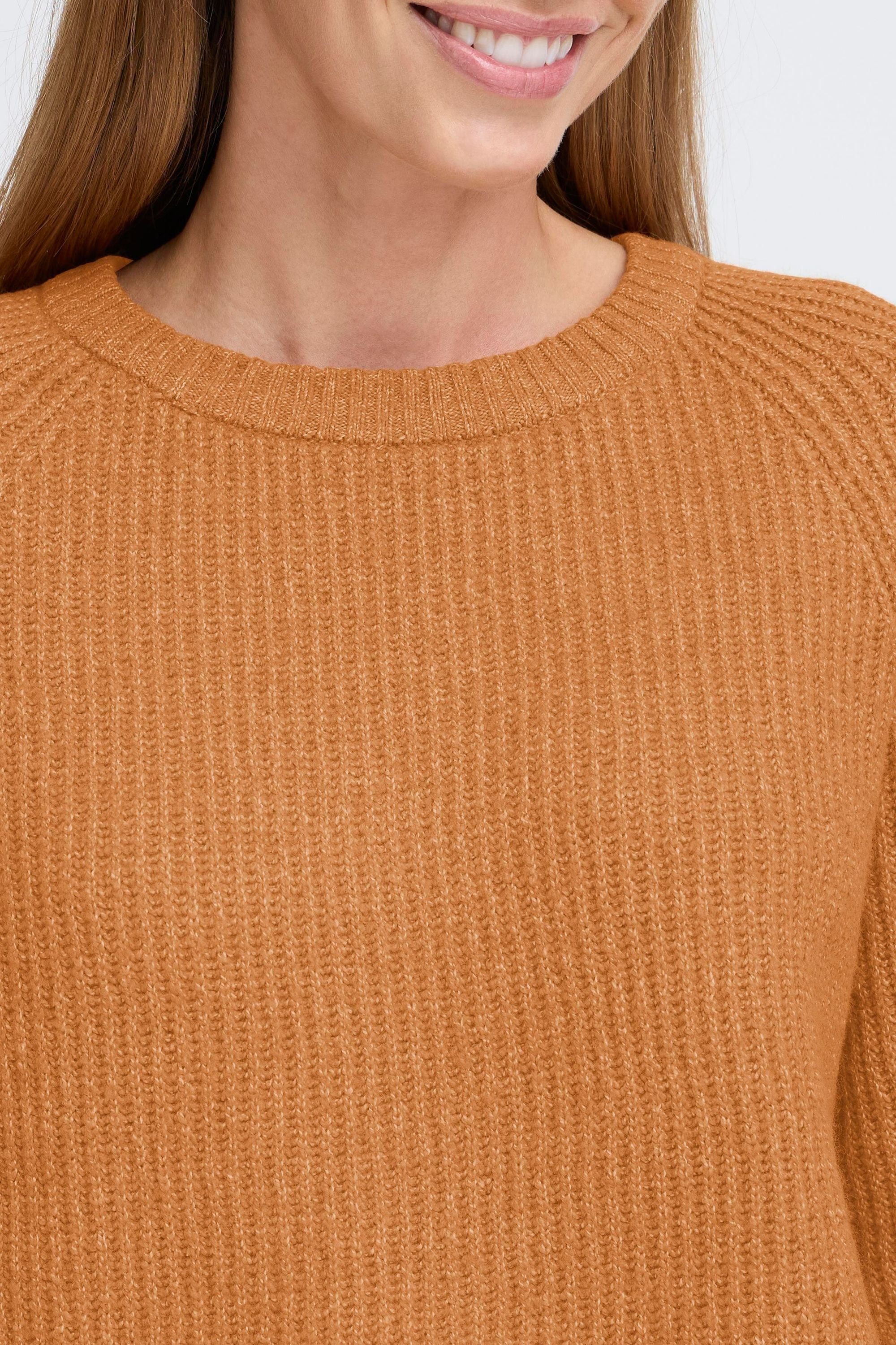OXMO Strickfleece-Pullover »Strickpullover OXIFANSI«