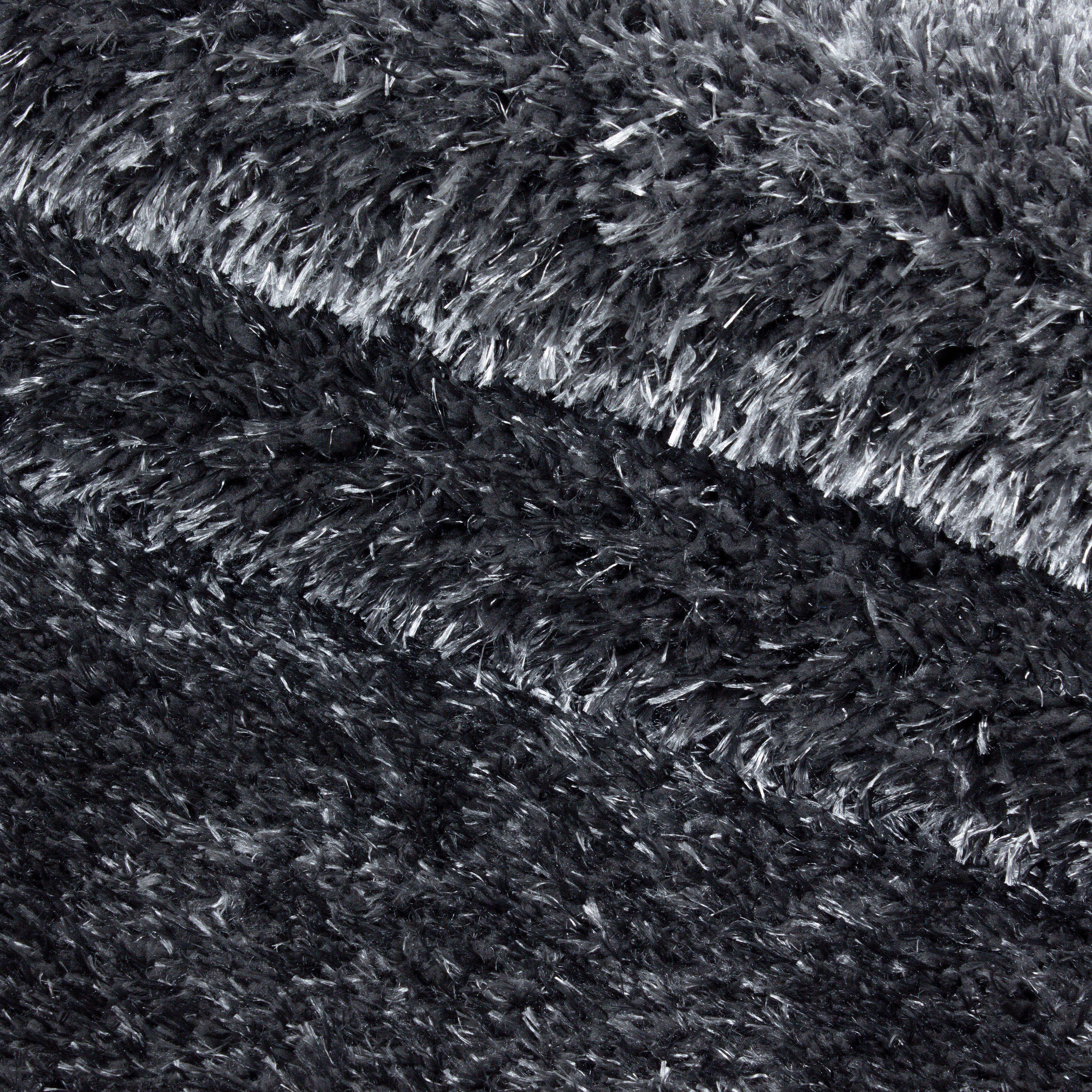 Ayyildiz Teppiche Hochflor-Teppich »BRILLIANT 4200«, rund, 50 mm Höhe, auch in rechteckig, Langflor, Shaggy, Wohnzimmer