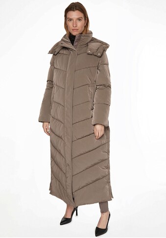 Calvin Klein Langmantel »MODERN PADDED MAXI COAT«, mit schräg verlaufenden Steppungen kaufen