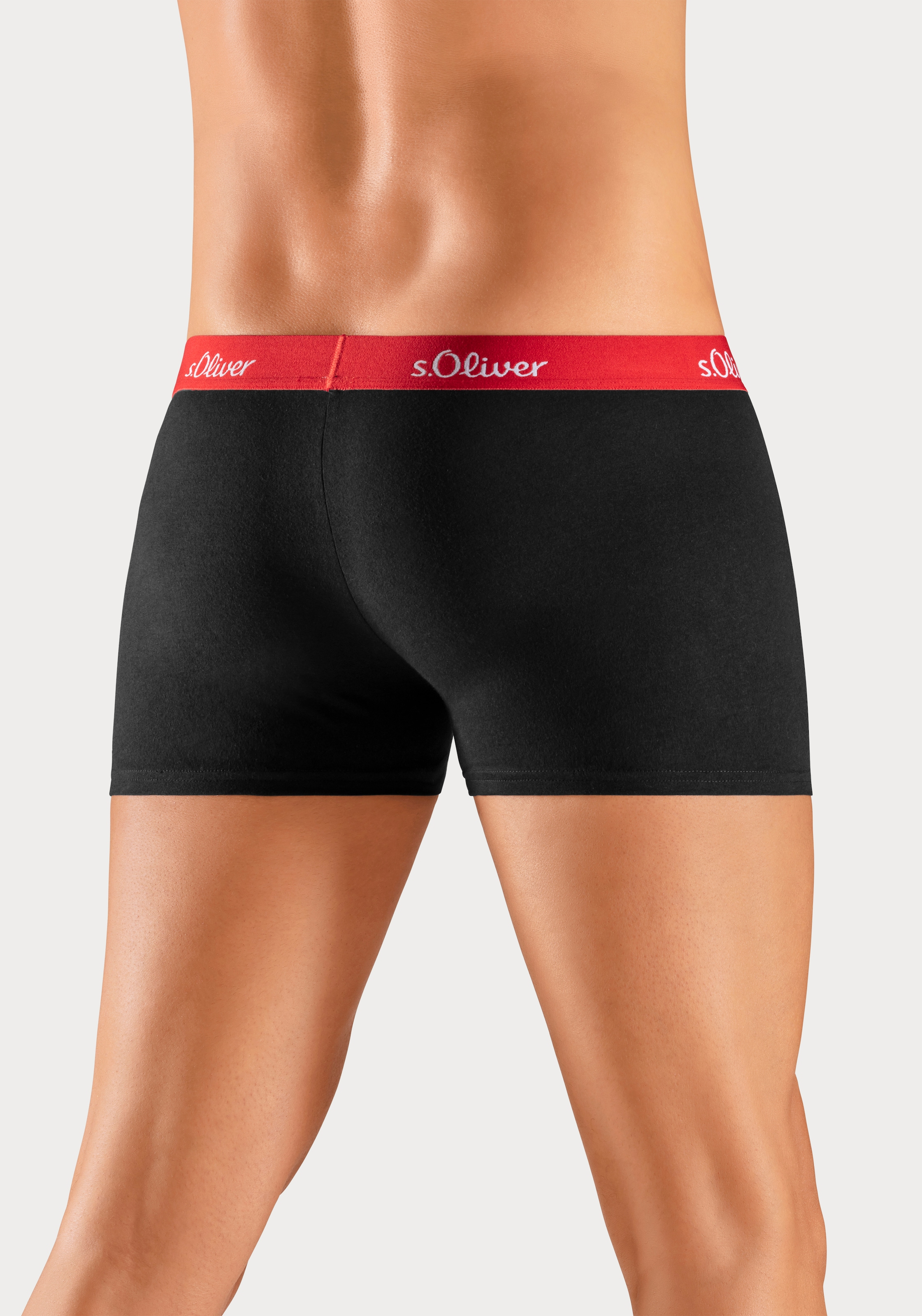 s.Oliver Boxer »Boxershorts für Herren«, (3 St.), klassisches Basic für jeden Kleiderschrank