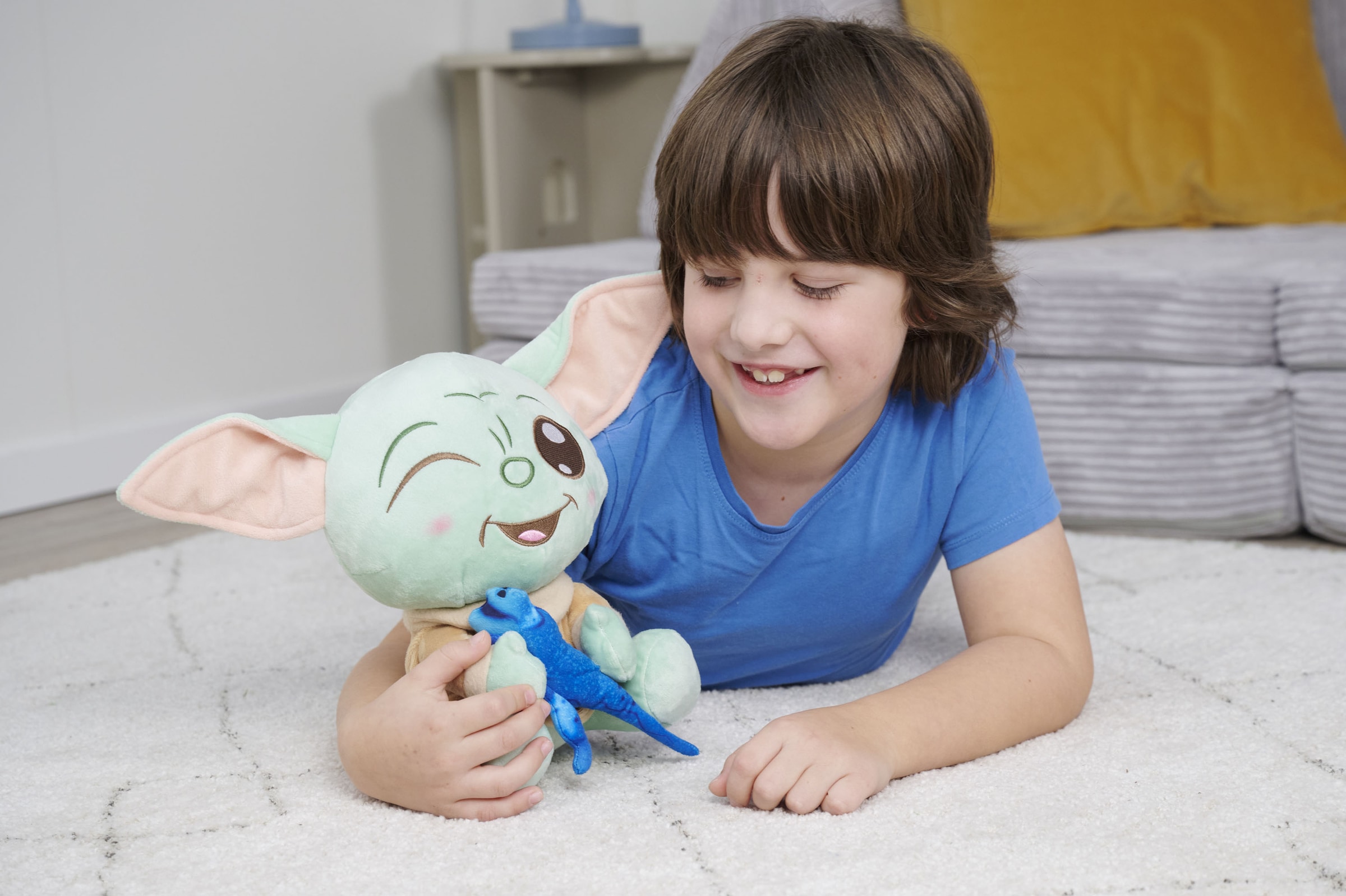 SIMBA Plüschfigur »Star Wars Grogu mit Eidechse, 25 cm«