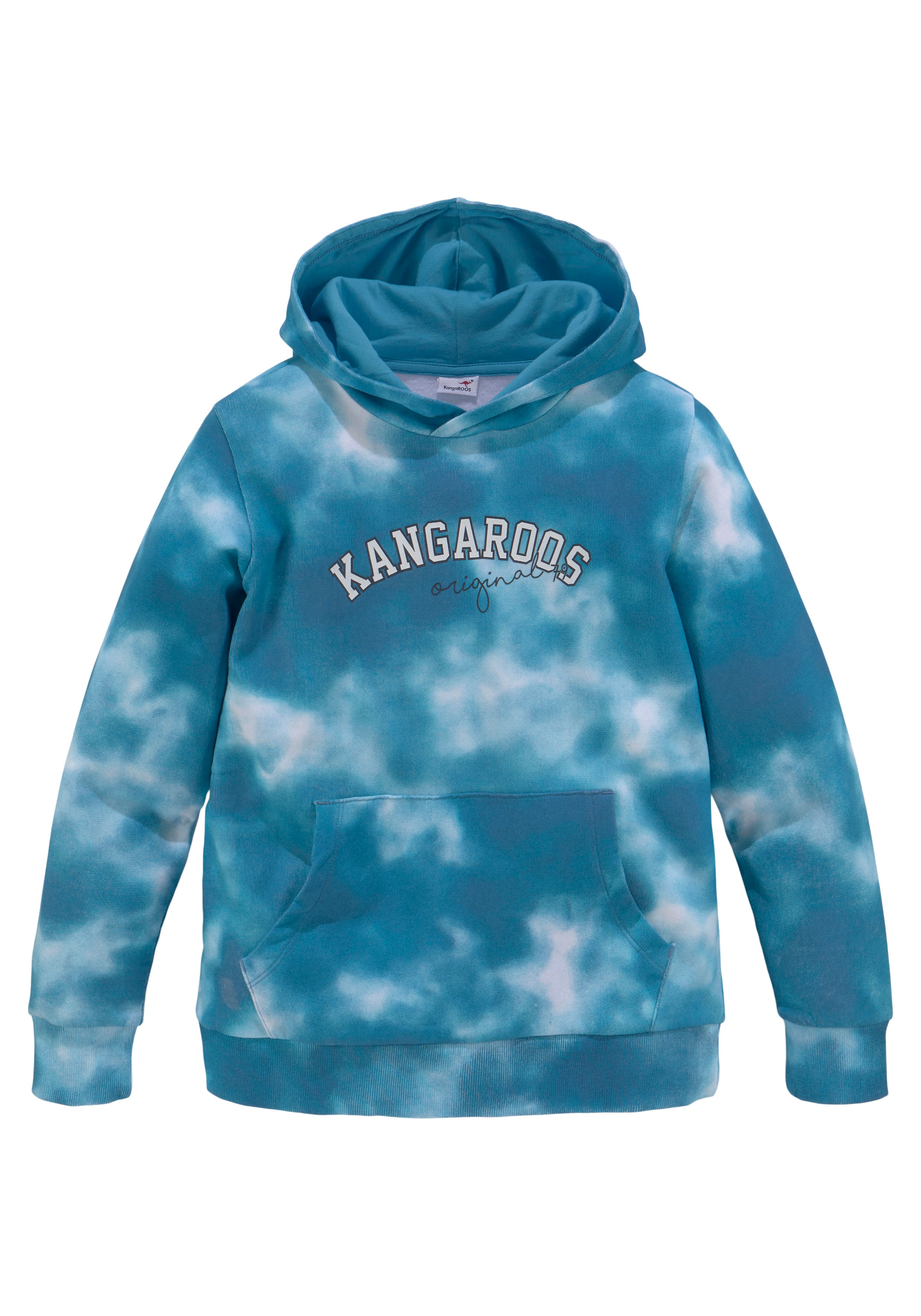 KangaROOS Kapuzensweatshirt »Kangaroos Jungen«, mit allover Batik-Print