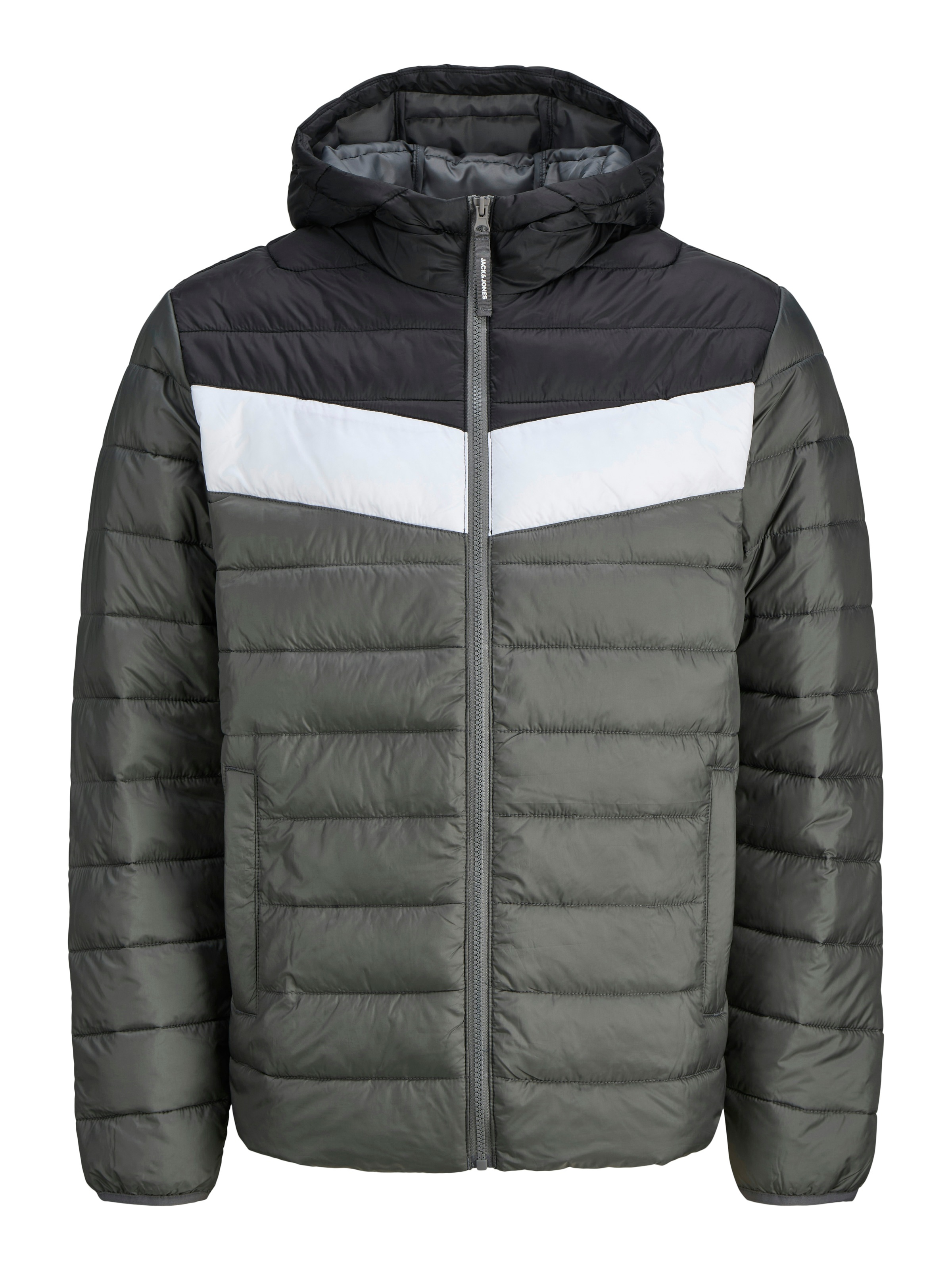 Jack & Jones Steppjacke »JJWEST LIGHT PUFFER HOOD« mit Kapuze