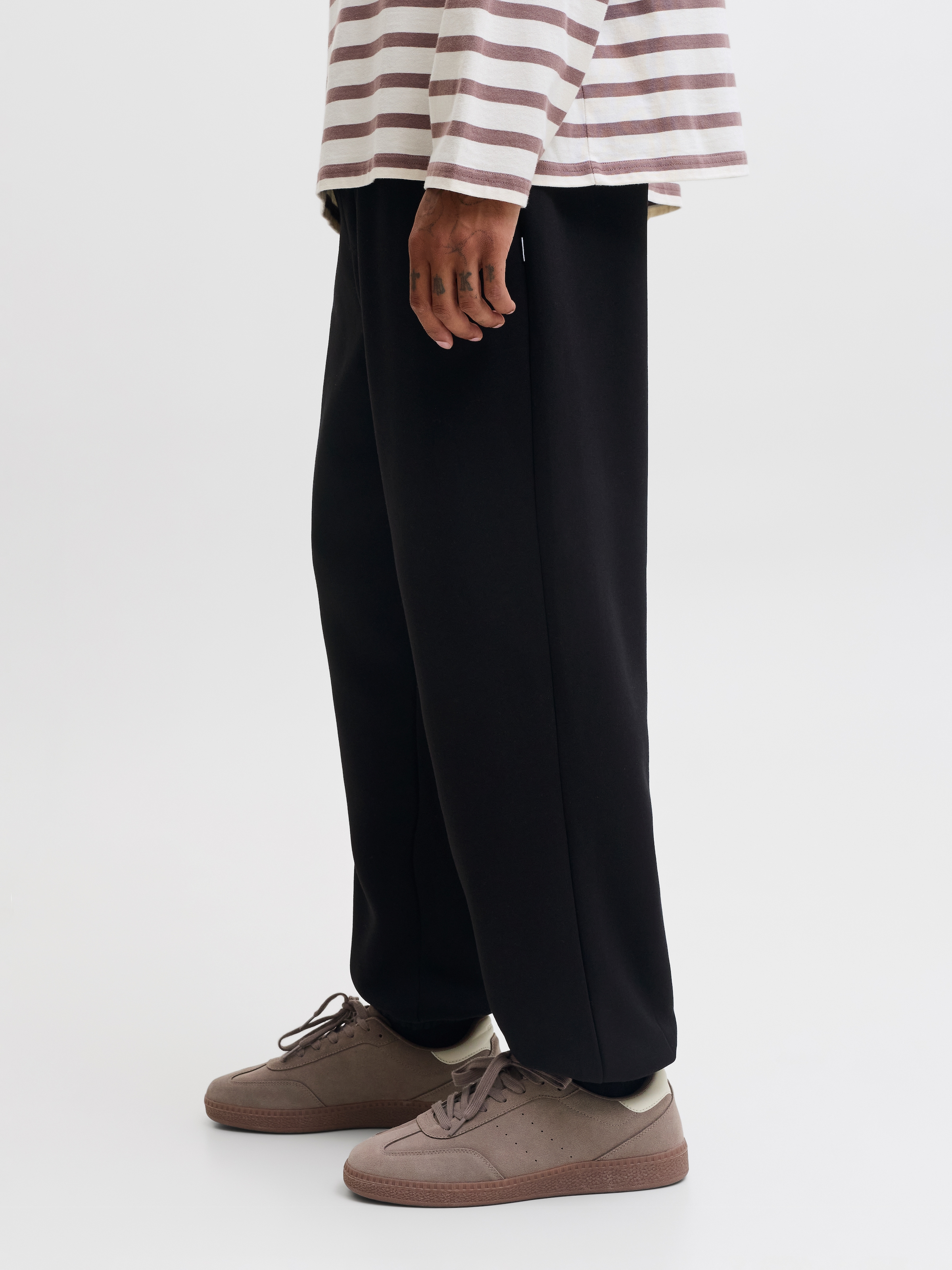 Jack & Jones Sweathose »JPSTKARL BRADLEY SWEAT PANT CUFFED«  Materialmix, regular fit