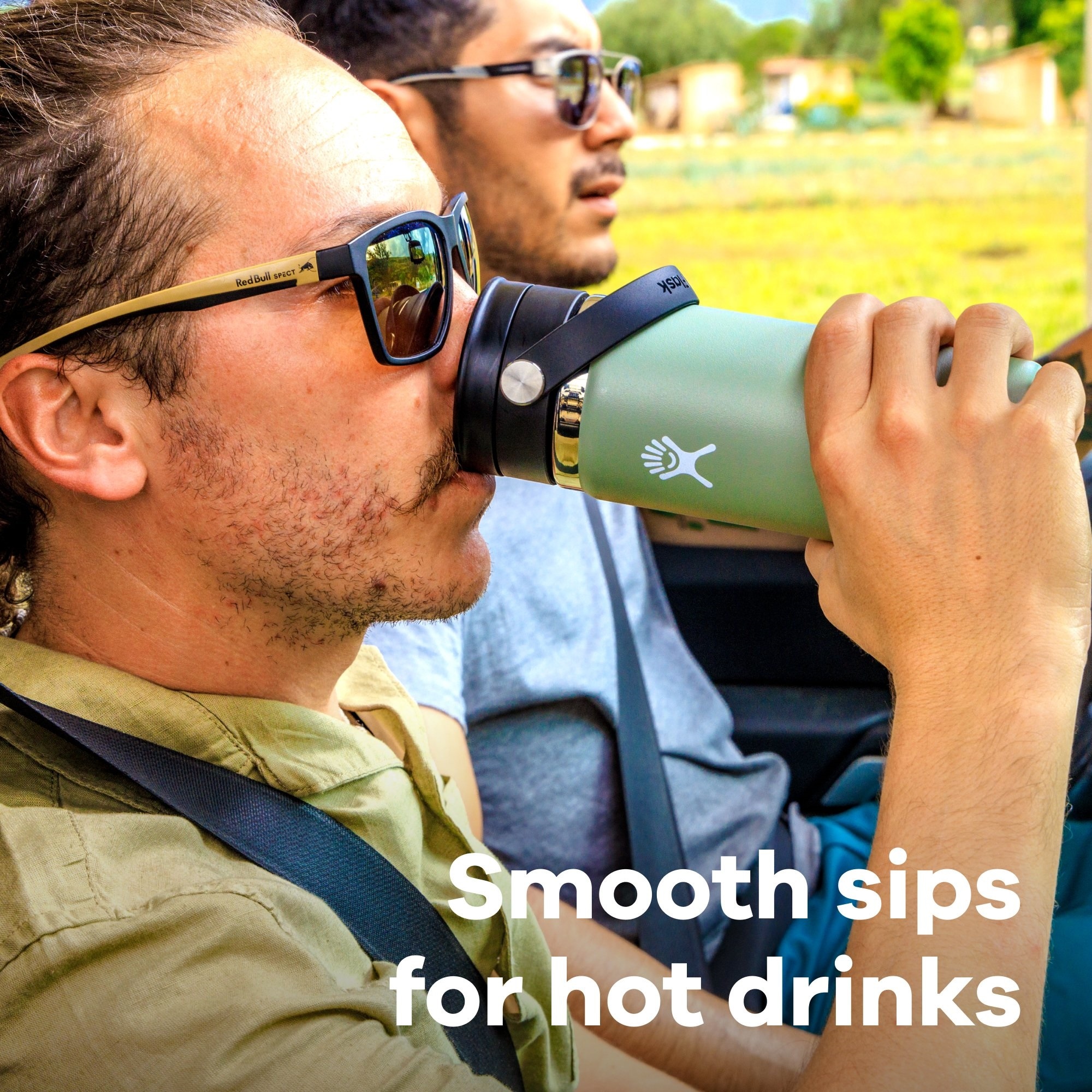 Hydro Flask Thermobecher »20 Oz Wide Flex SIP Lid« Hochwertiger 18/8 Edelstahl