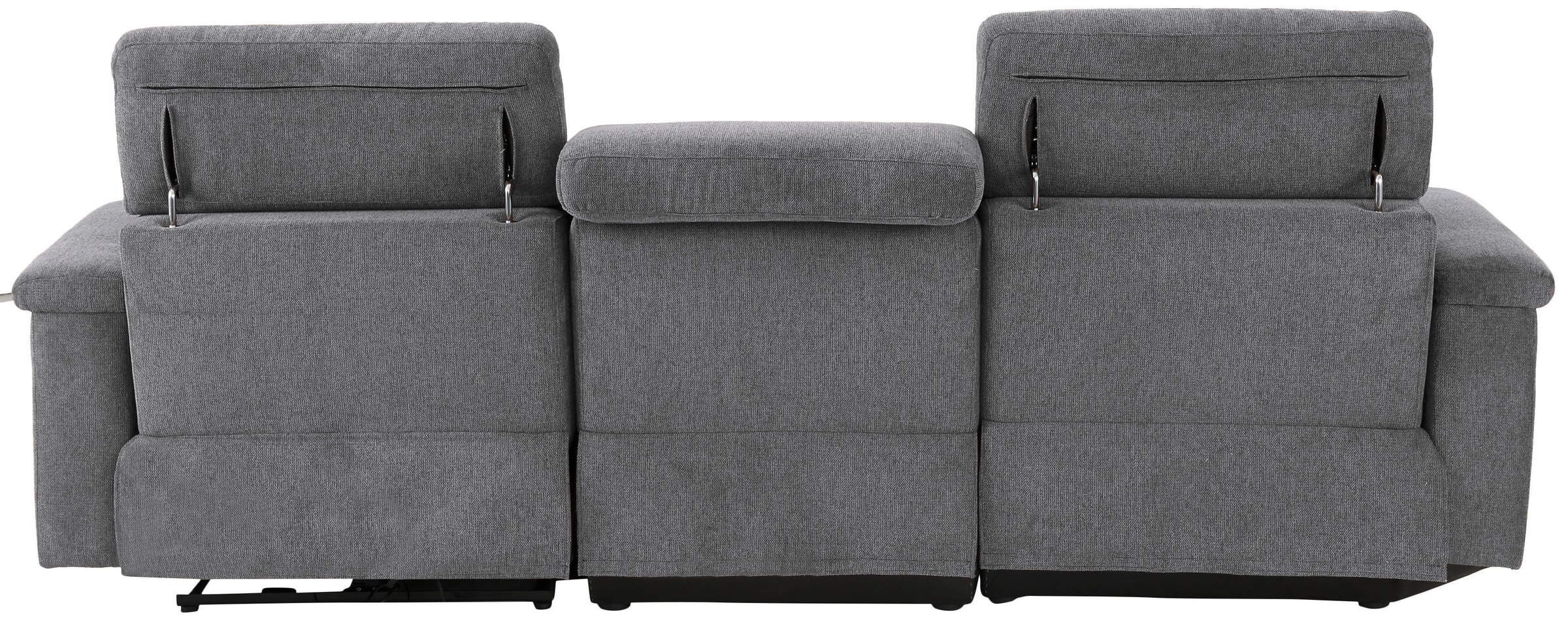 Home affaire Ecksofa »Binado, L-Form,«, mit manueller oder elektrischer Relaxfunktion mit USB-Anschluss