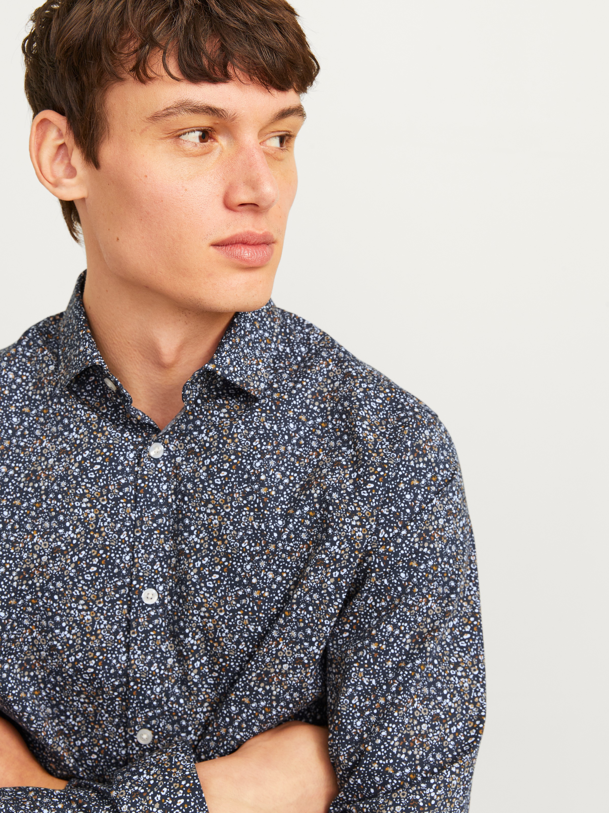 Jack & Jones Langarmhemd »JPRBLABLACKPOOL STRETCH LS SHIRT SN«