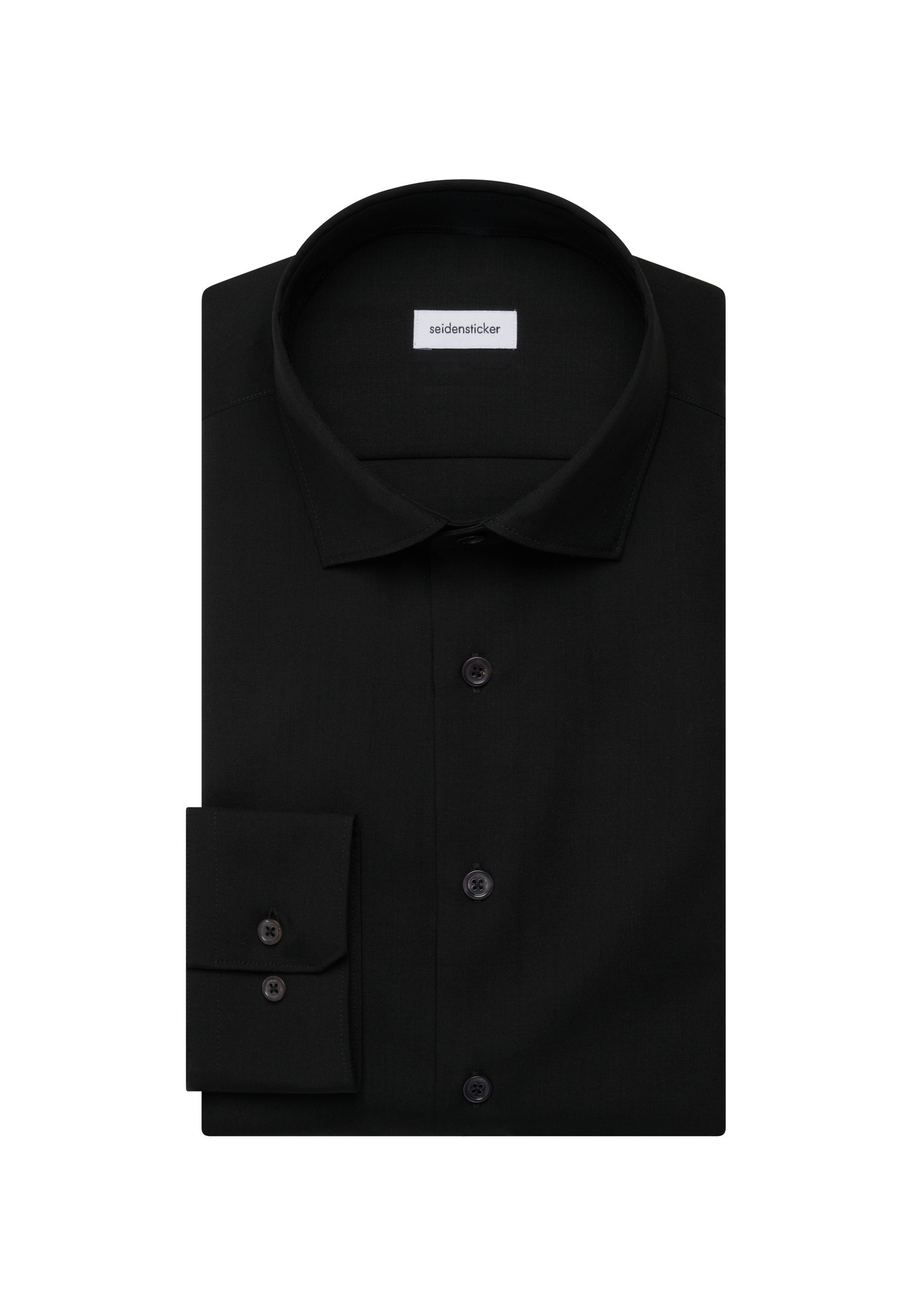 seidensticker Businesshemd »Schwarze Rose« Slim 1/1 Kentkragen Uni