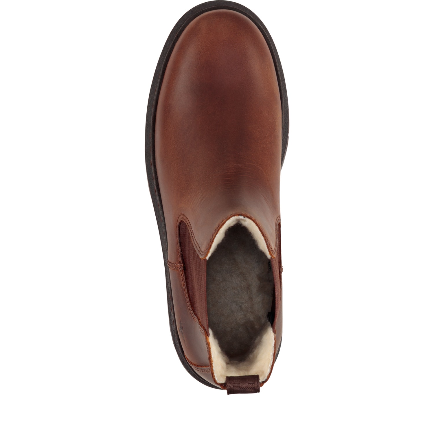 Tamaris Winterboots  Blockabsatz, Winterstiefelette mit Anziehlasche