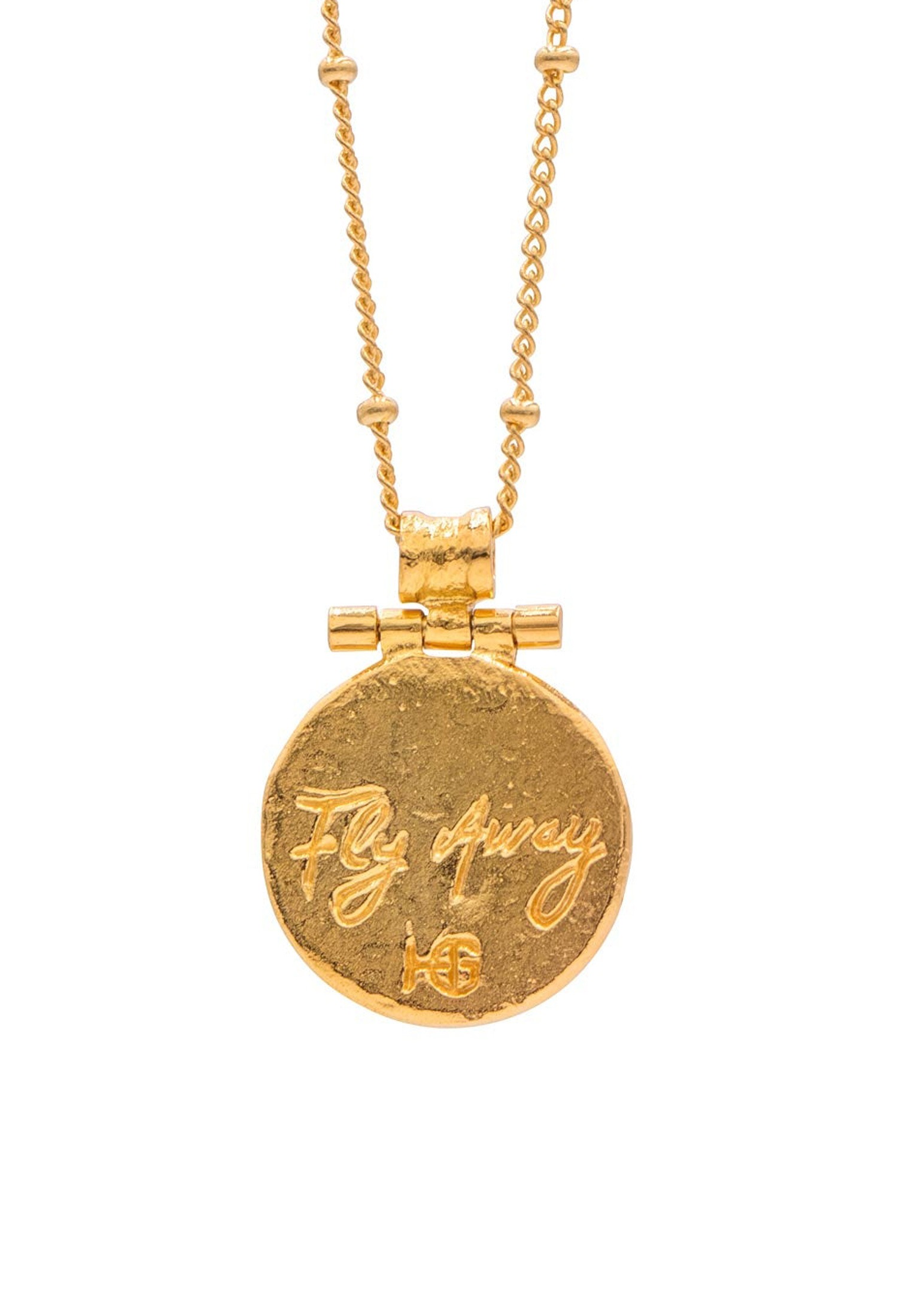 HAZE & GLORY Kette mit Anhänger »Halskette Anhänger Gans - Ra 925 Silber«