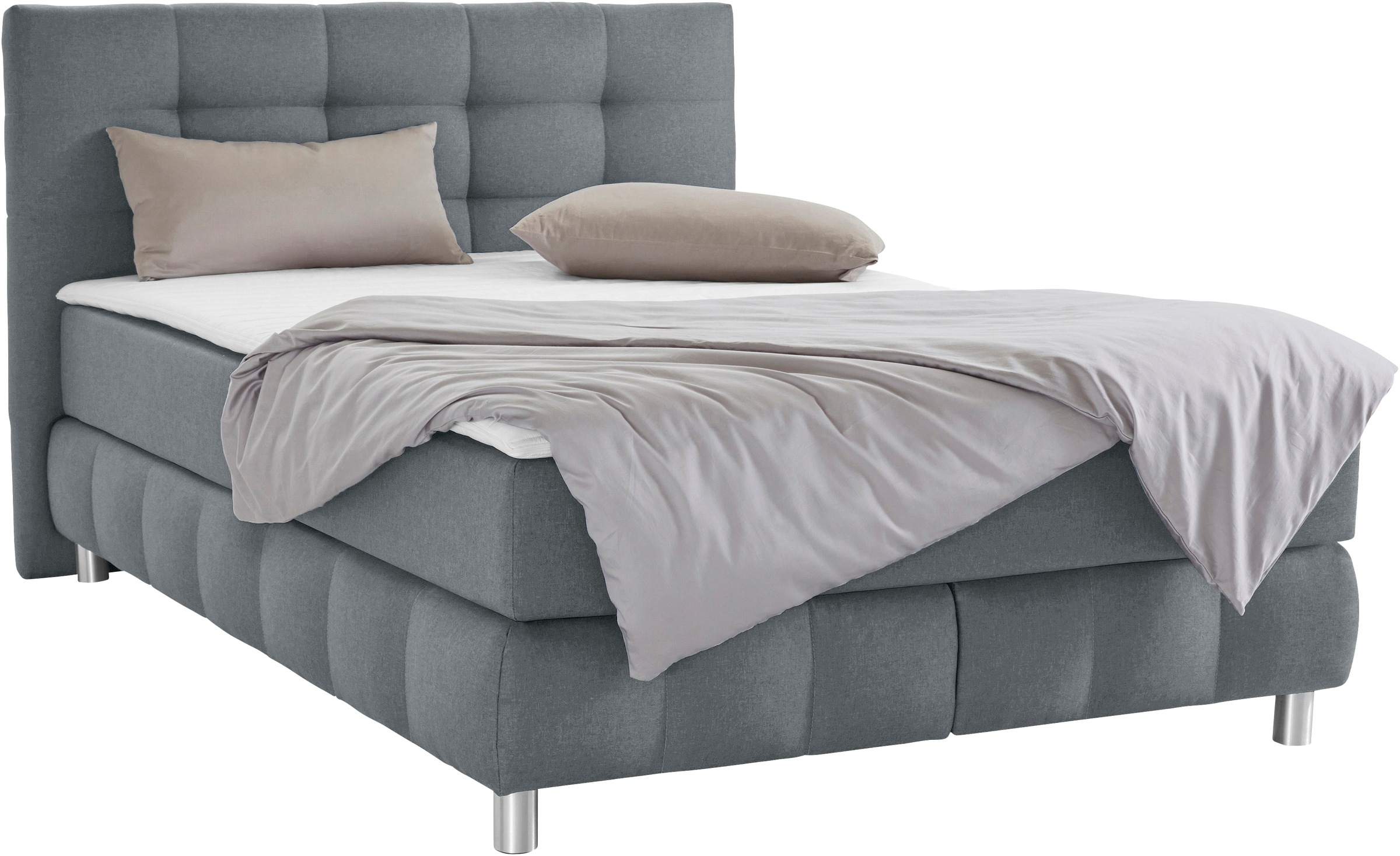 andas Boxspringbett »Salo«, incl. Topper, 6 Breiten, 2 Härtegrade, TFK auch in Härtegrad 4