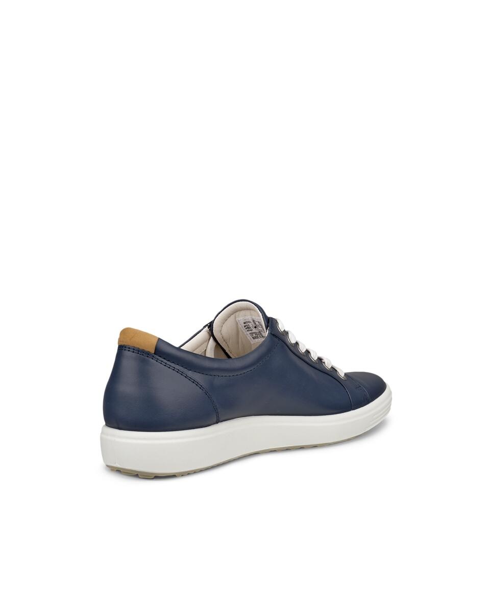 Ecco Sneaker »SOFT 7 W«, mit Label, Freizeitschuh, Halbschuh, Schnürschuh, schmale Form