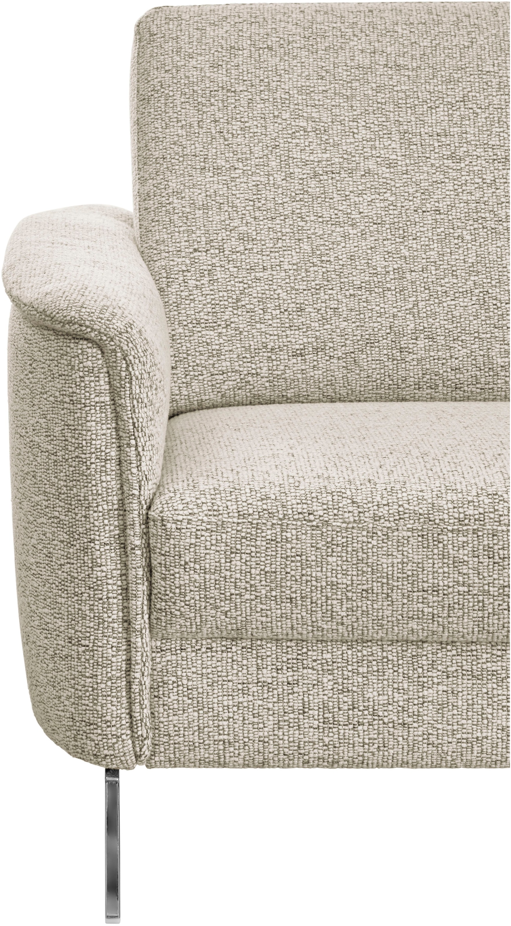 Home affaire Ecksofa »Solvaro, optional motorischer Sitzvorzug, Breite 283 cm« Saugroboter-tauglich, hochwertige Details & sorgfältige Verarbeitung