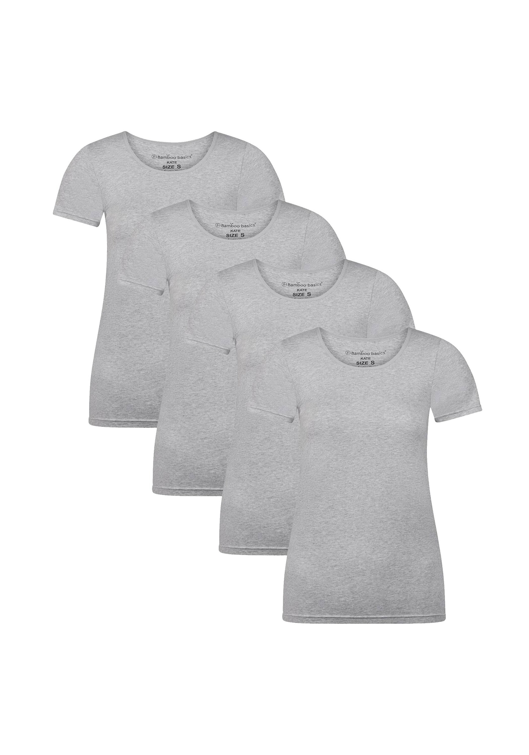 Bamboo basics Unterhemd »T-Shirt KATE 4er Pack«