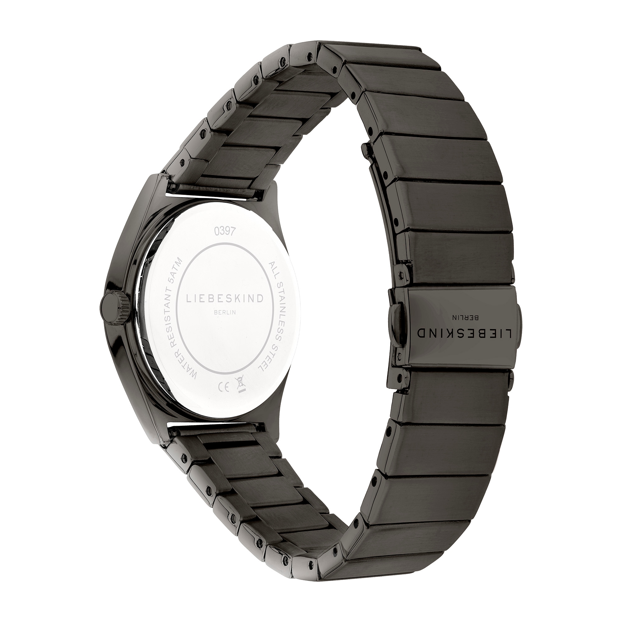 Liebeskind Berlin Quarzuhr »Vinyl Vision« Armbanduhr, Damenuhr, Edelstahlarmband, analog