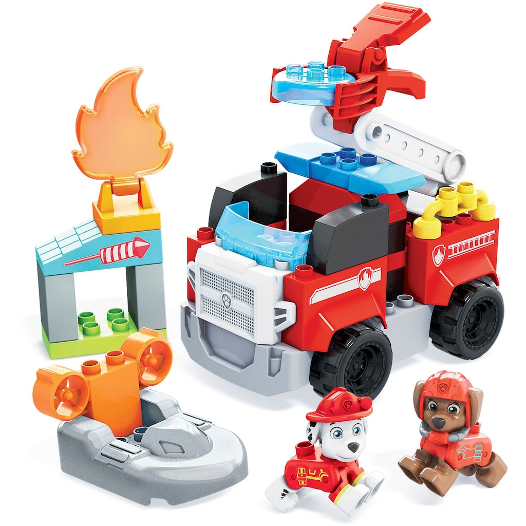 MEGA BLOKS Konstruktionsspielsteine »Paw Patrol Feuerwehr«, (34 St.)