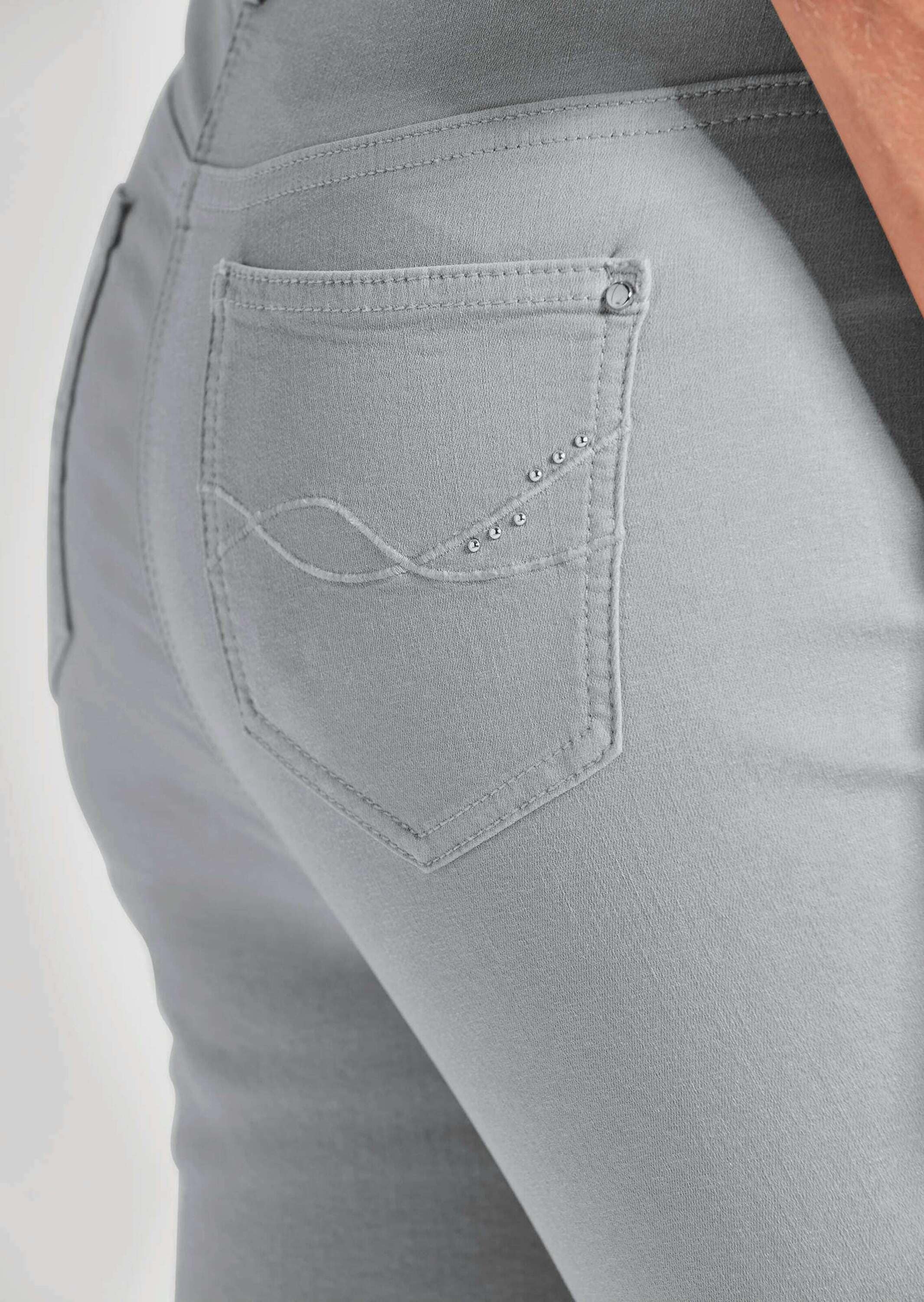 GOLDNER 7/8-Hose »Kurzgröße Schmale Stretchhose BELLA«