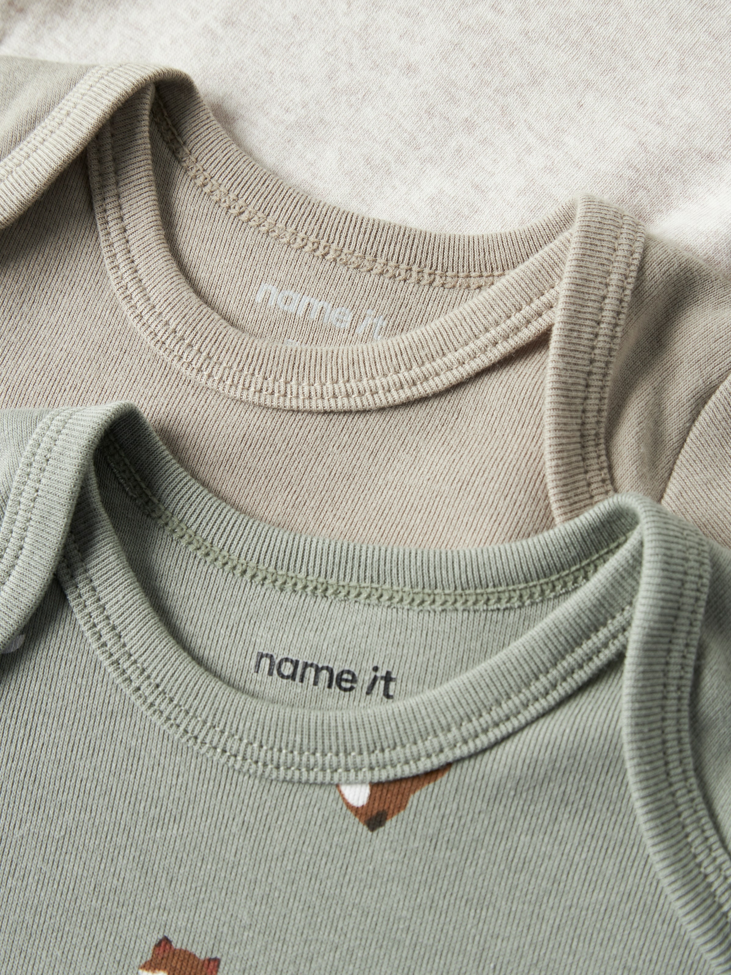 Name It Kurzarmbody »NBMBODY 3P SS FOX NOOS« Packung, 3 tlg.