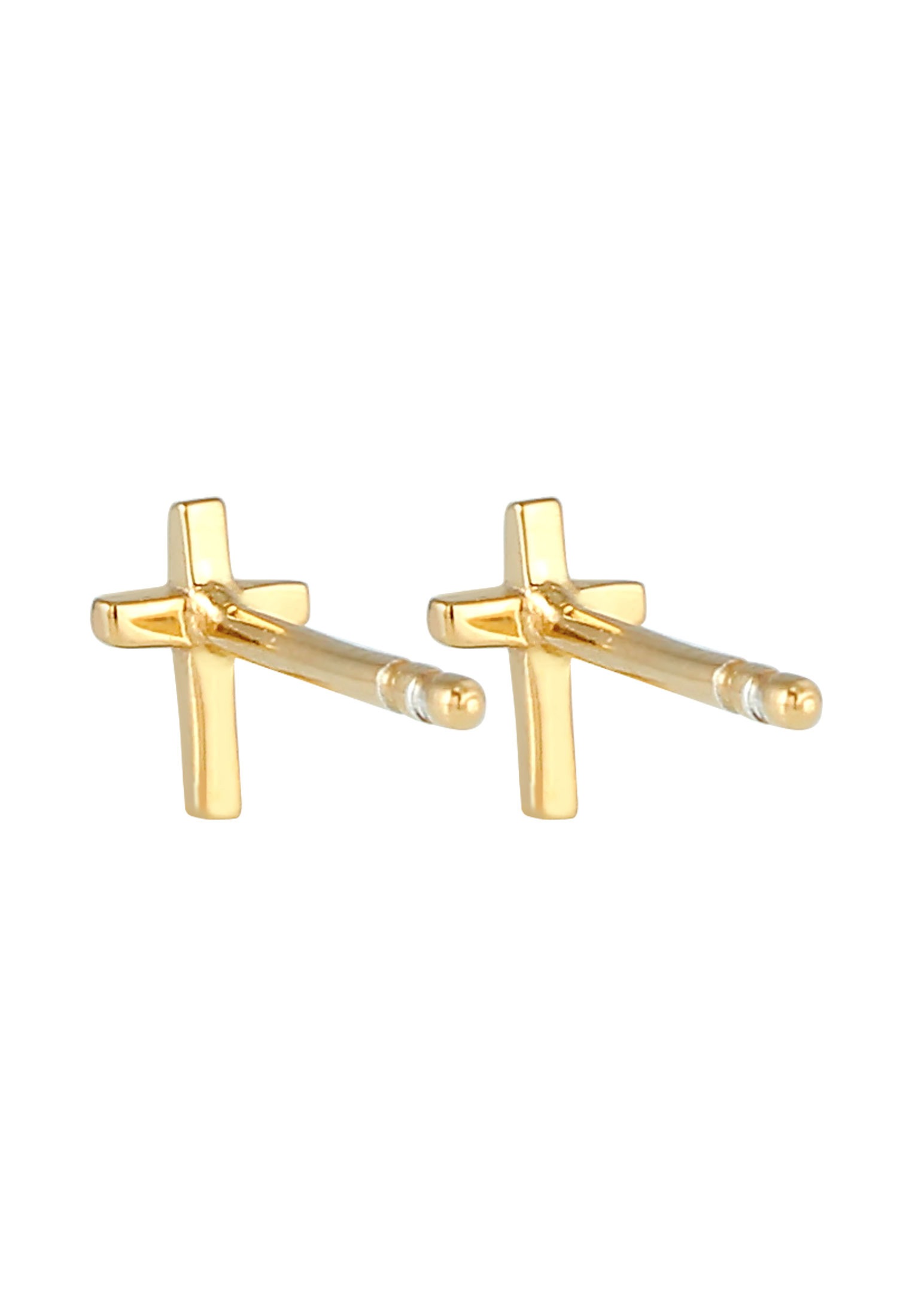 Elli Paar Ohrstecker »Ohrringe Kinder Kreuz Religion Glaube 925 Sterling Silber«