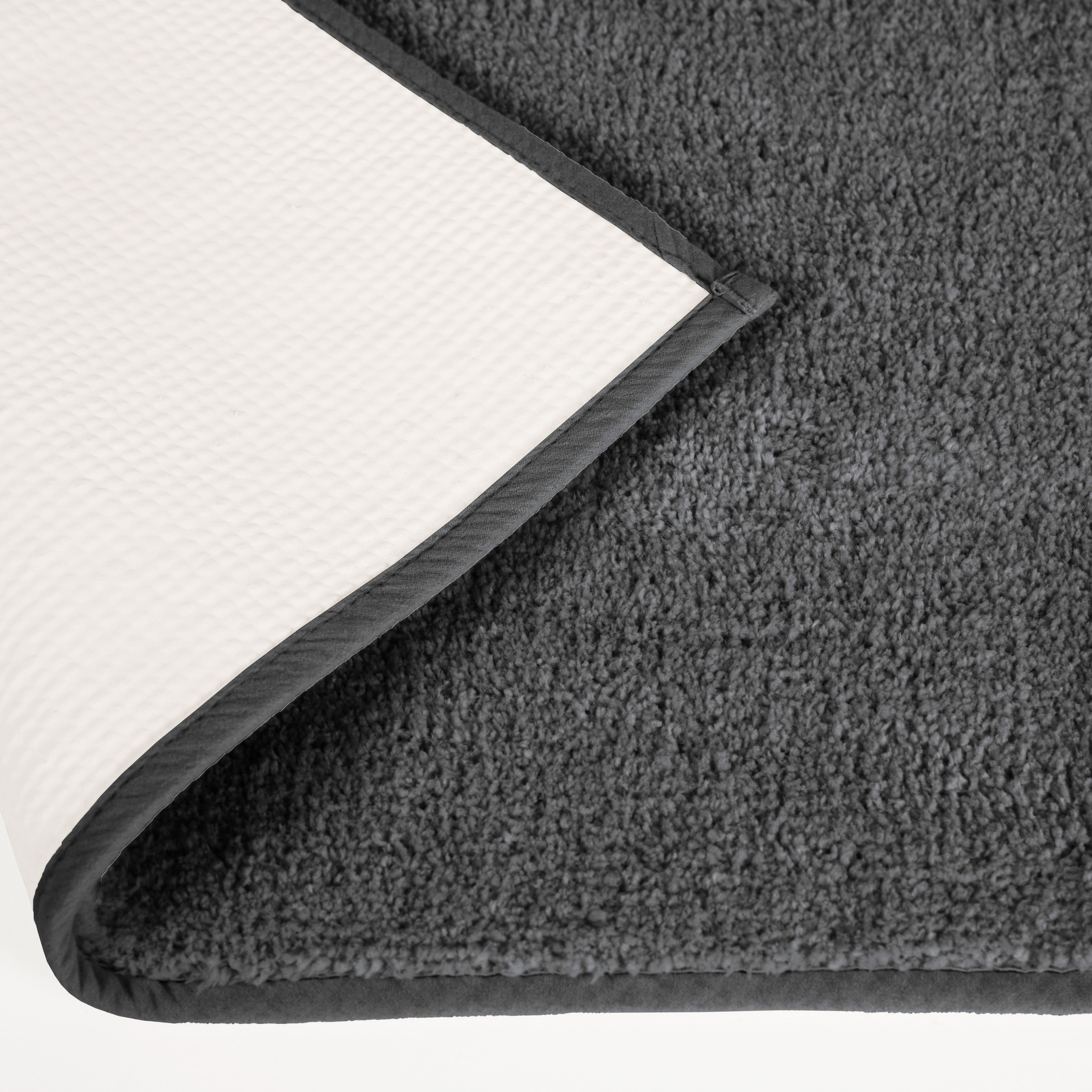 my home Badematte »Vanessa, Badvorleger, Badezimmer Teppich«, rutschhemmend beschichtet, schnell trocknend-fußbodenheizungsgeeignet-strapazierfähig, Badteppich, weiche Haptik, unifarben
