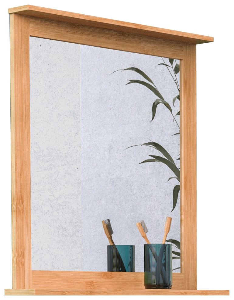Eisl Badspiegel »Bambus«, mit bei OTTO nachhaltige Ablage, Bambus Badmöbel