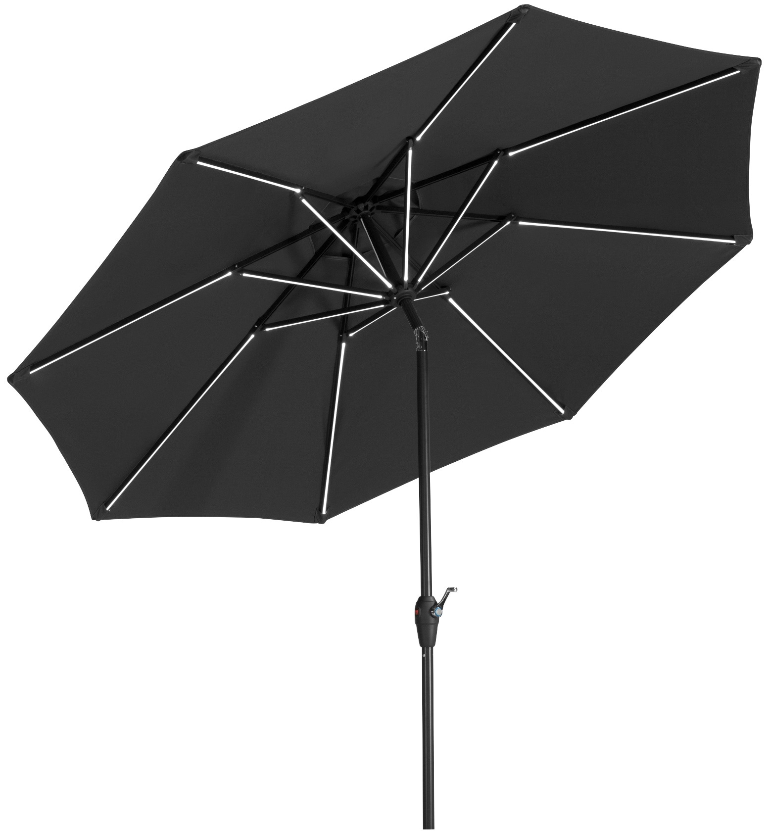 Schneider Schirme Sonnenschirm »Blacklight it«, ohne Schirmständer
