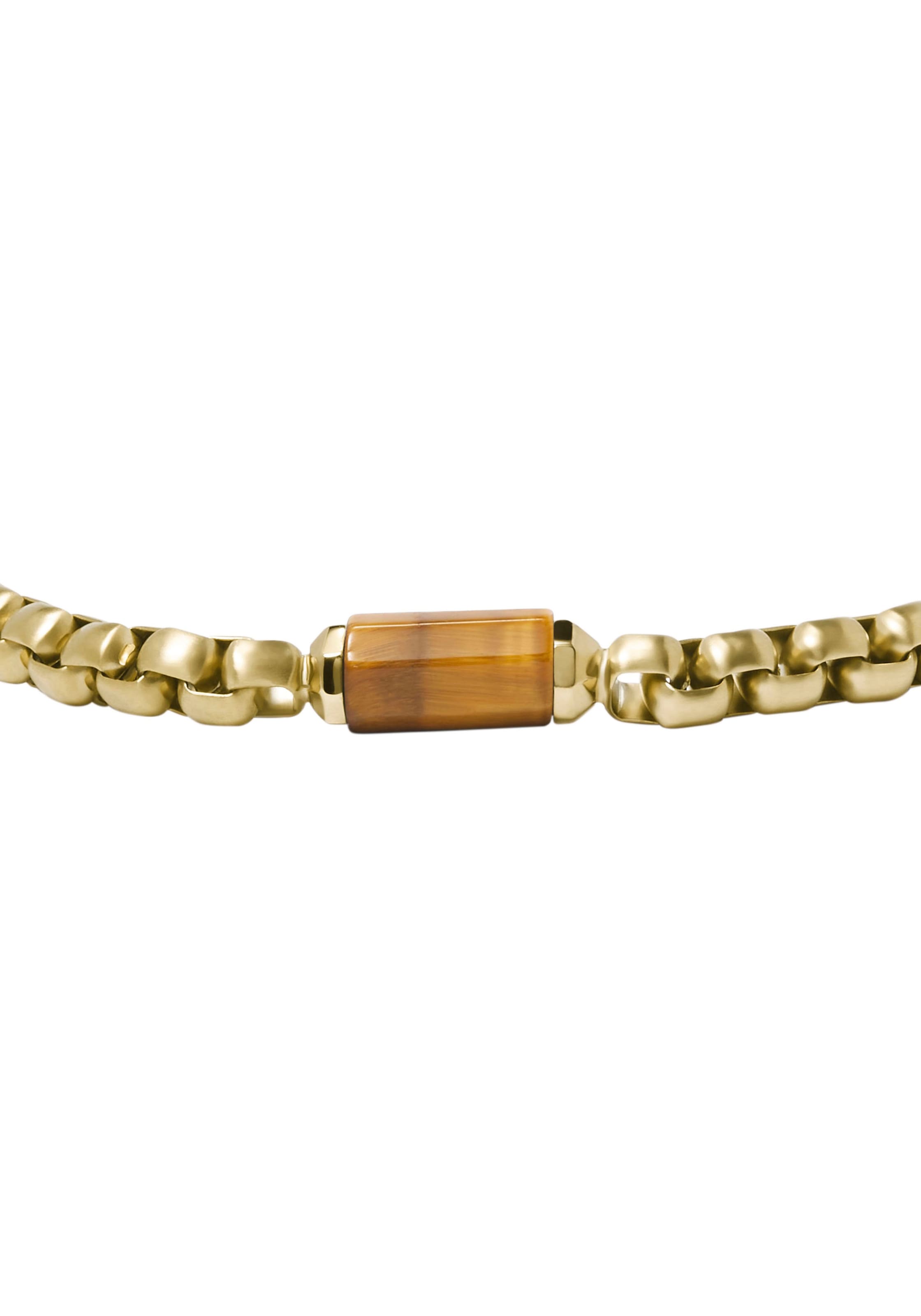 Fossil Armband »ALL STACKED UP, JF04570710, JF04571710«, mit Malachit oder Tigerauge
