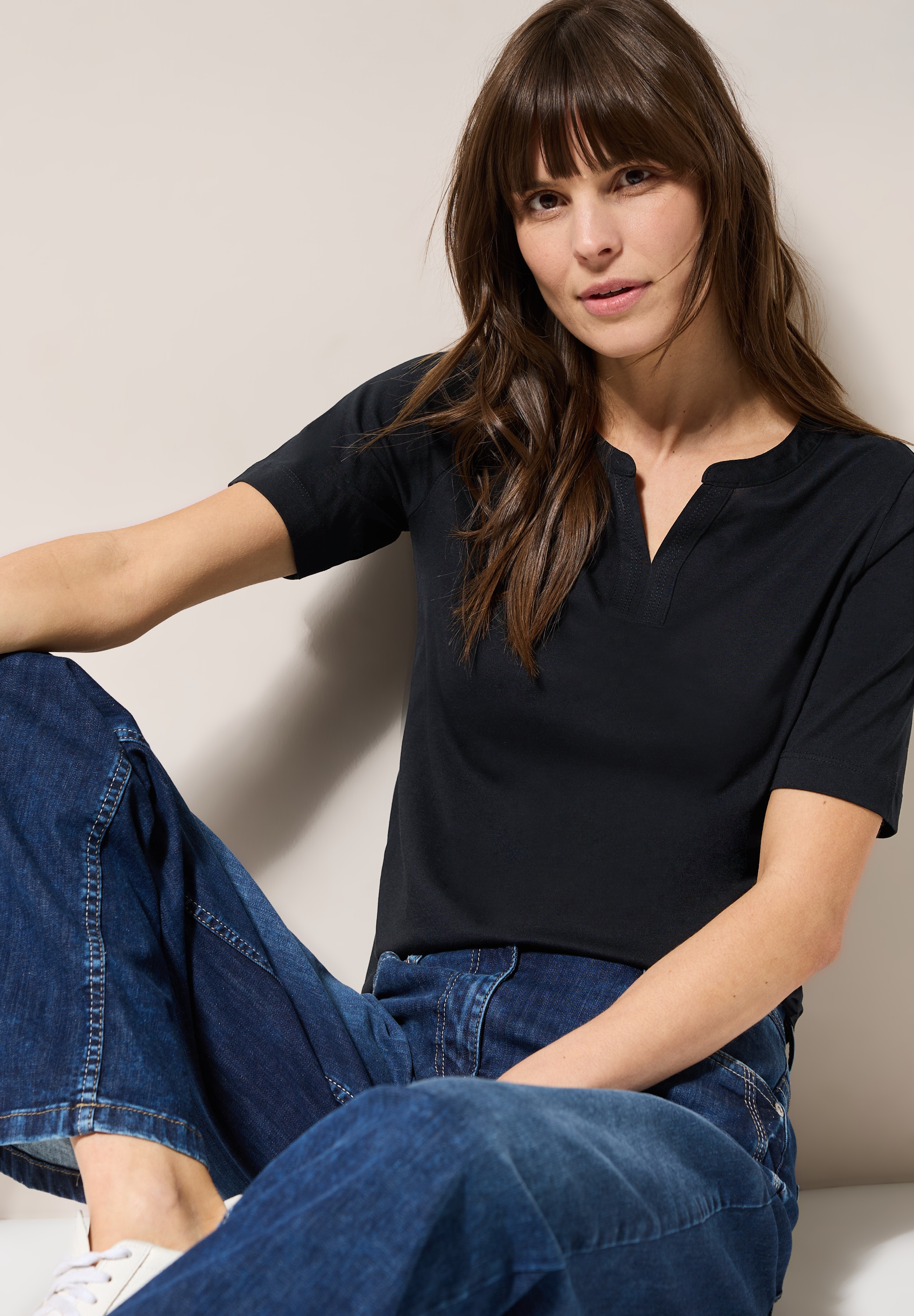 Cecil T-Shirt, im Tunik-Look