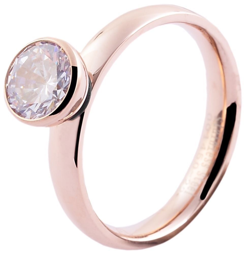 Adelia´s Fingerring »Damen Ring aus Edelstahl«