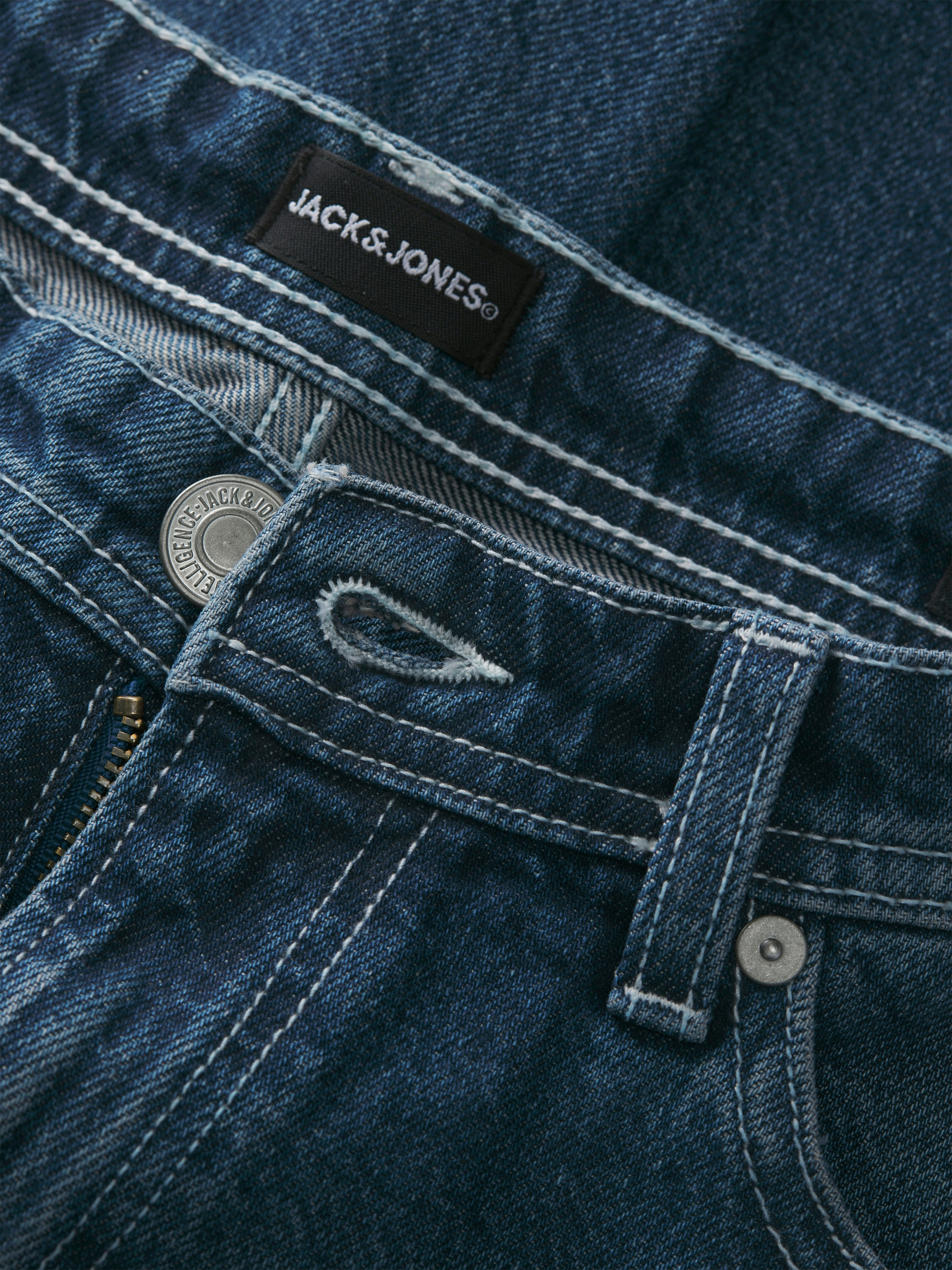 Jack & Jones Junior Relax-fit-Jeans »JJIDAVE JJORIGINAL SQ 138 SN JNR«