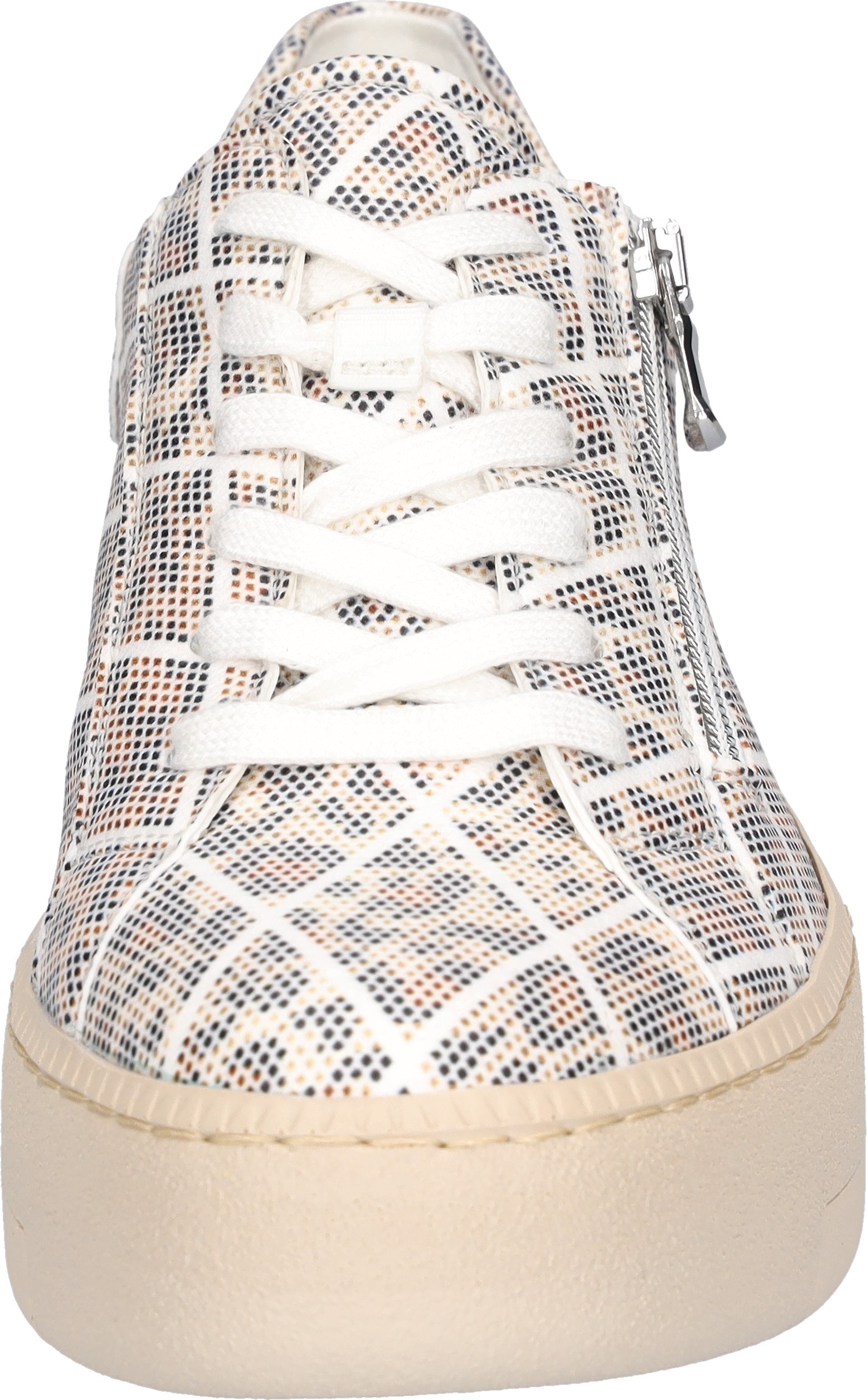 Waldläufer Plateausneaker  Schnürschuh, Halbschuh, Freizeitsneaker im Leo-Look