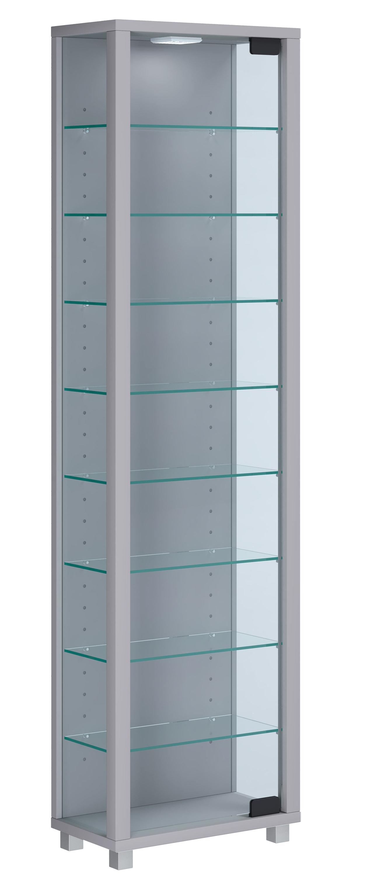 VCM Standvitrine »Holz Glas Stand Vitrine Sammelvitrine Edana Maxi« 1 Stk. tlg.