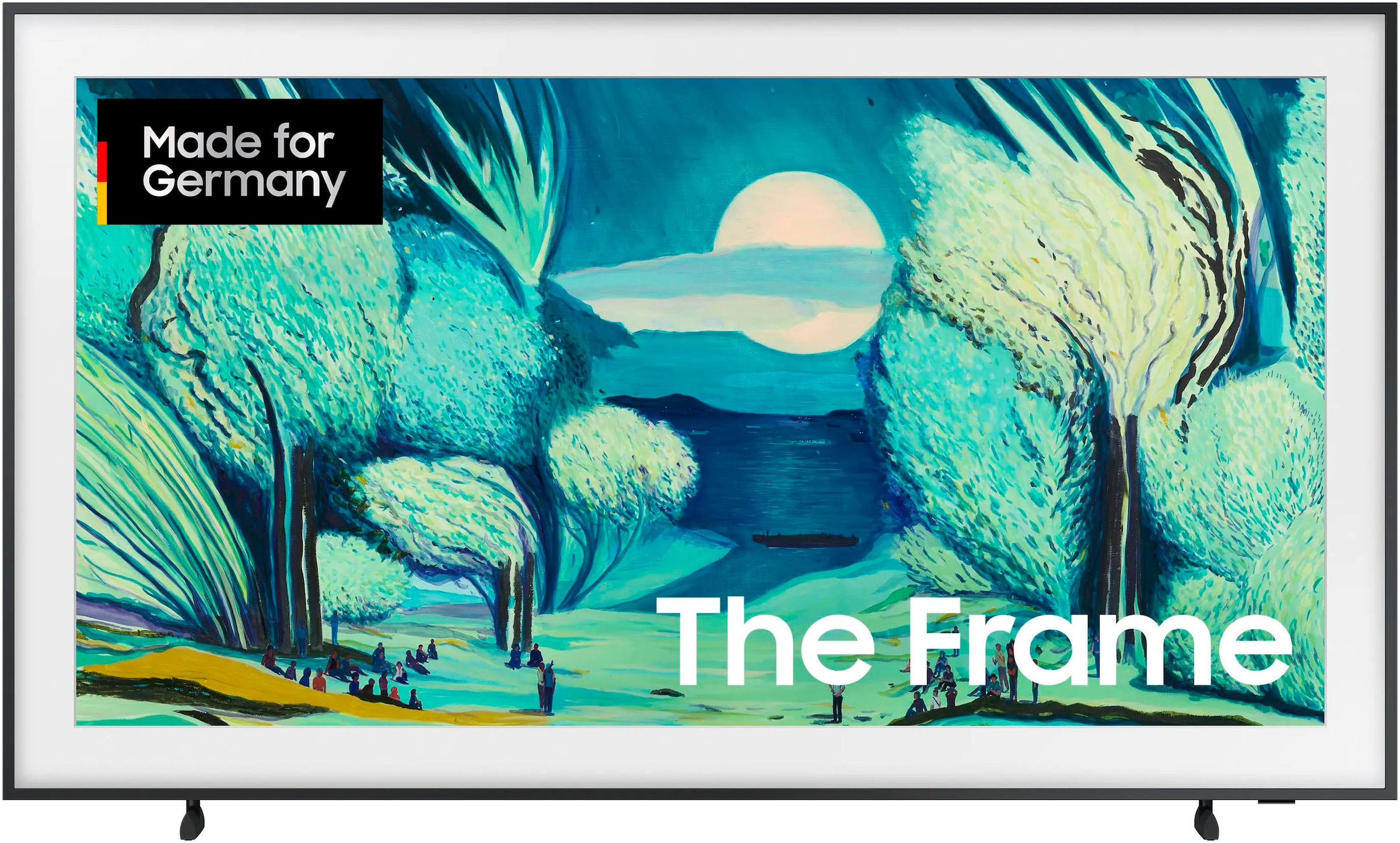 Samsung QLED-Fernseher »GQ55LS03FAU«, 4K Ultra HD, Smart-TV, The Frame, Mattes Display, Art Mode, Austauschbare Rahmen, Dolby Atmos