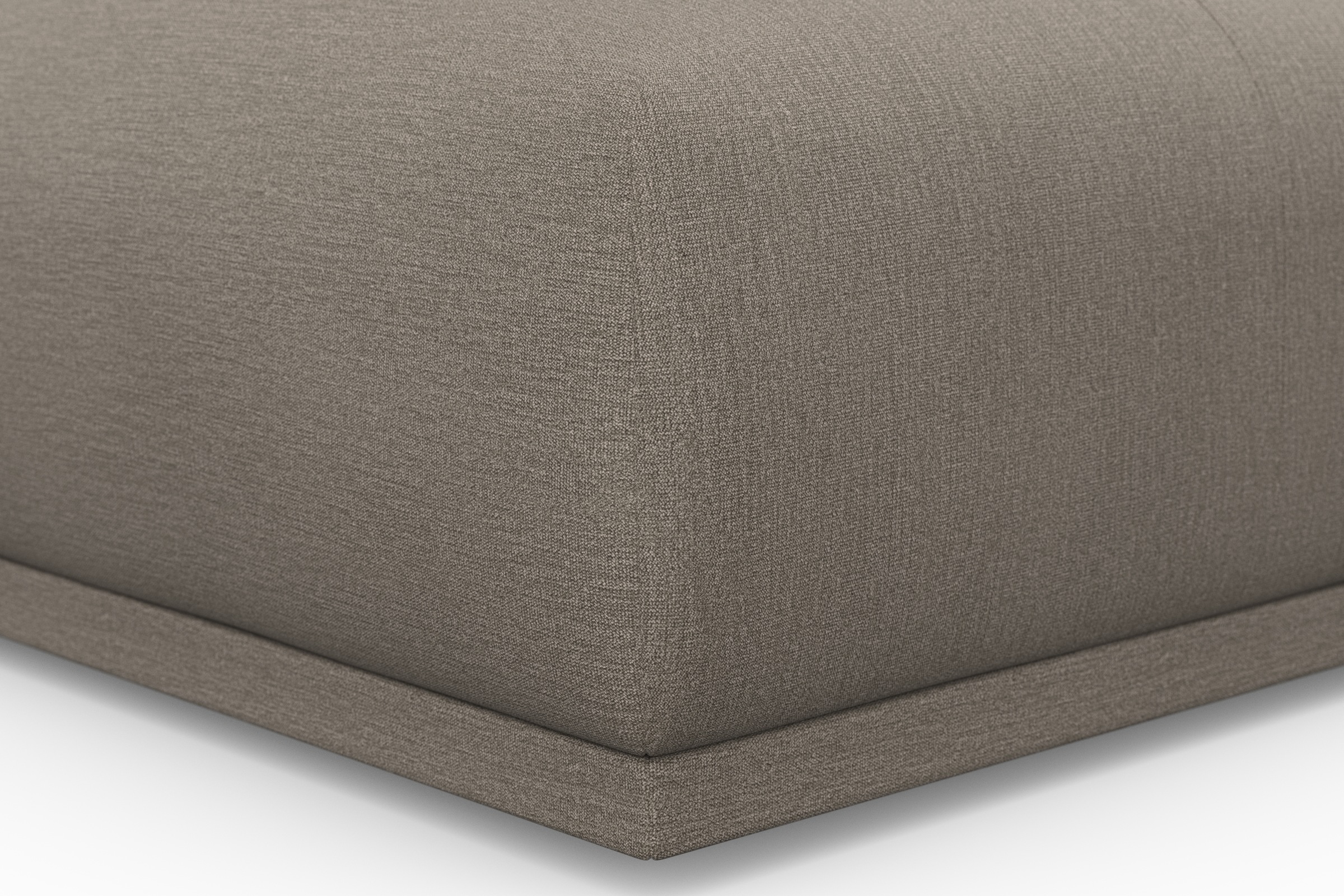 TRENDMANUFAKTUR Hocker »Braga, mit hochwertigem Kaltschaum, quadratisch, in Cord erhältlich«, (1 St.), moderner Polsterhocker, 85/42/85 cm (B/H/T)