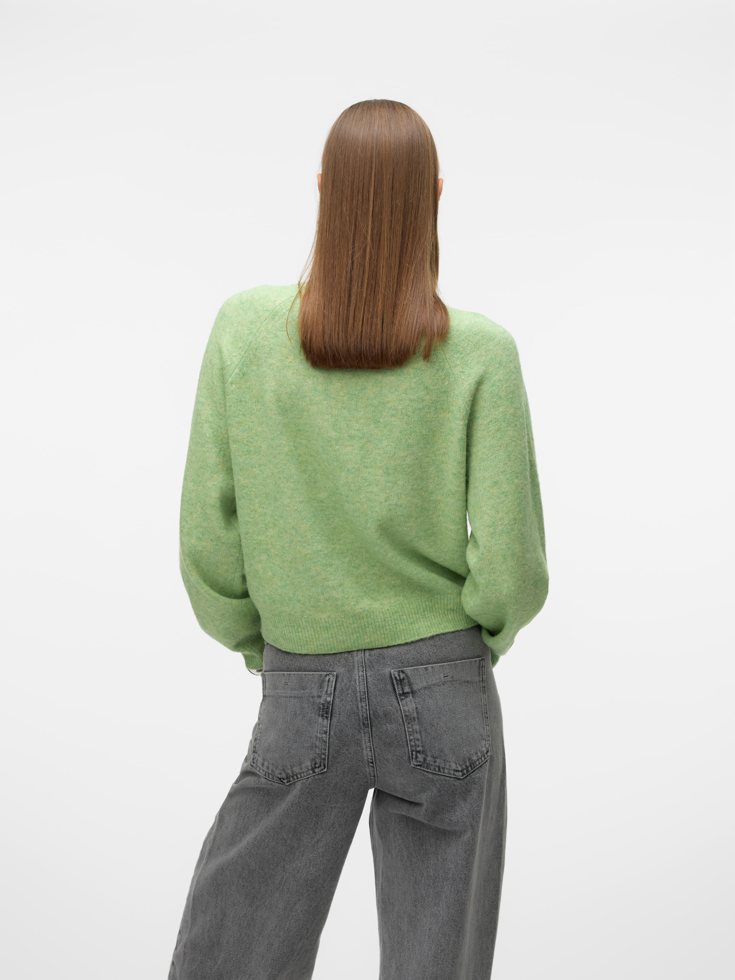 Vero Moda Strickpullover »VMLEAF LS HIGH NECK PULLOVER ENT«