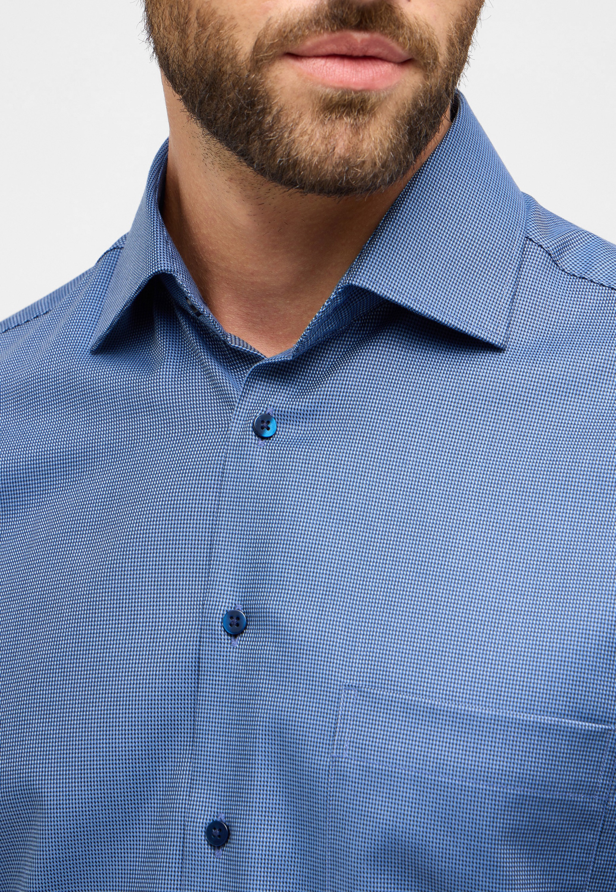 Eterna Langarmhemd »MODERN FIT«, NON IRON (bügelfrei)