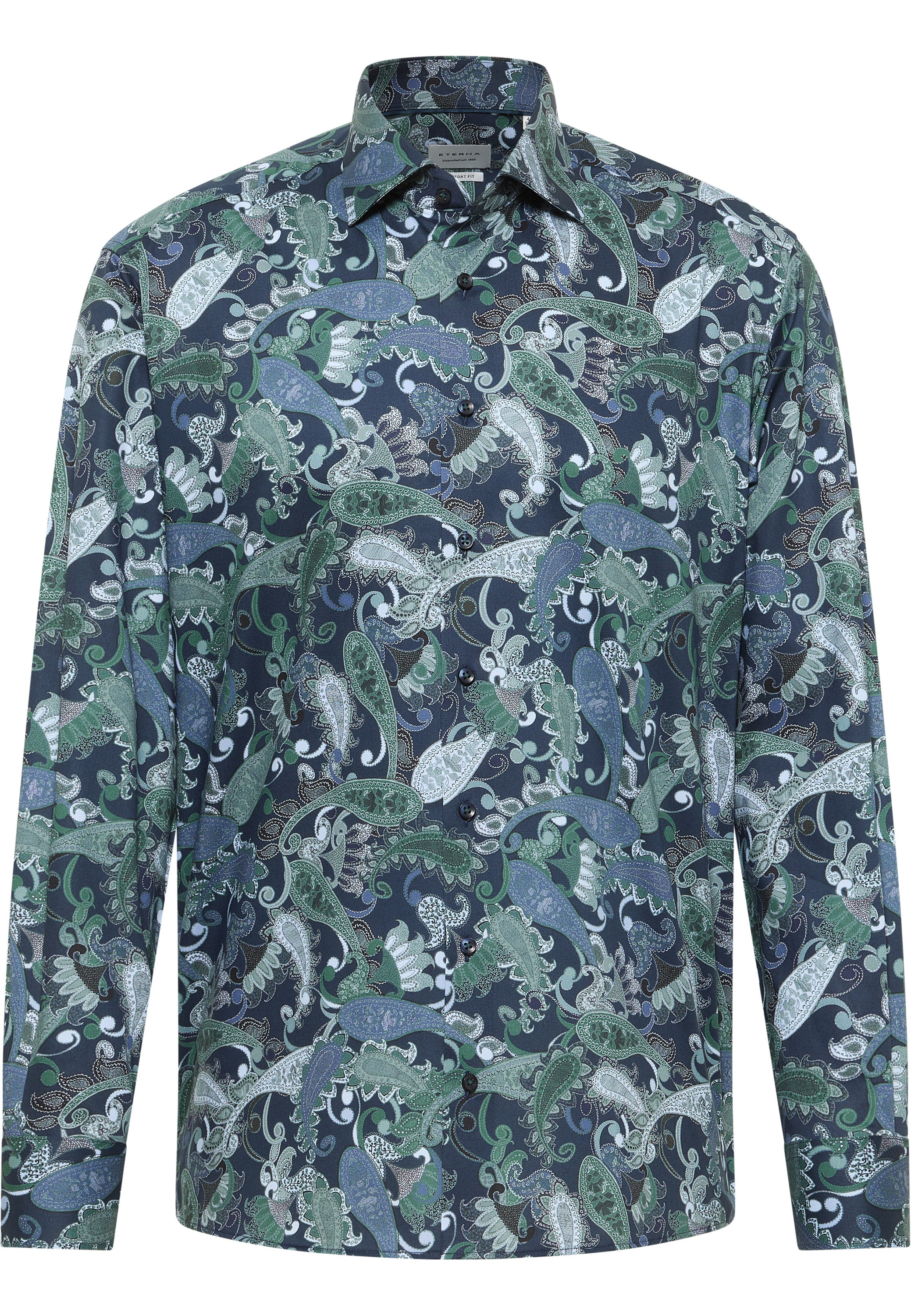 Eterna Langarmhemd »MODERN FIT« NON IRON (bügelfrei)