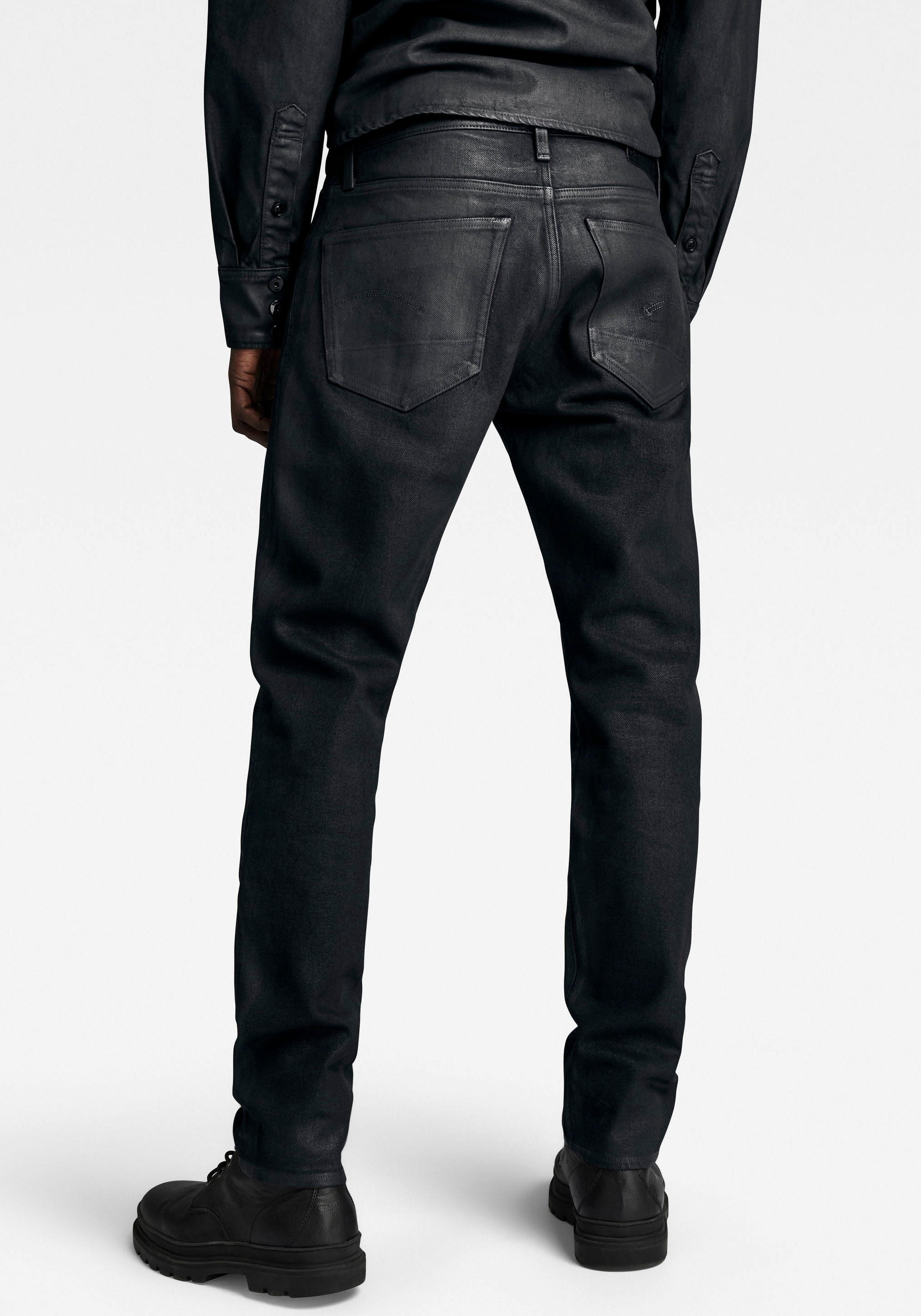 G-Star RAW Slim-fit-Jeans »3301 Slim«, mit toller Waschung und Elasthan