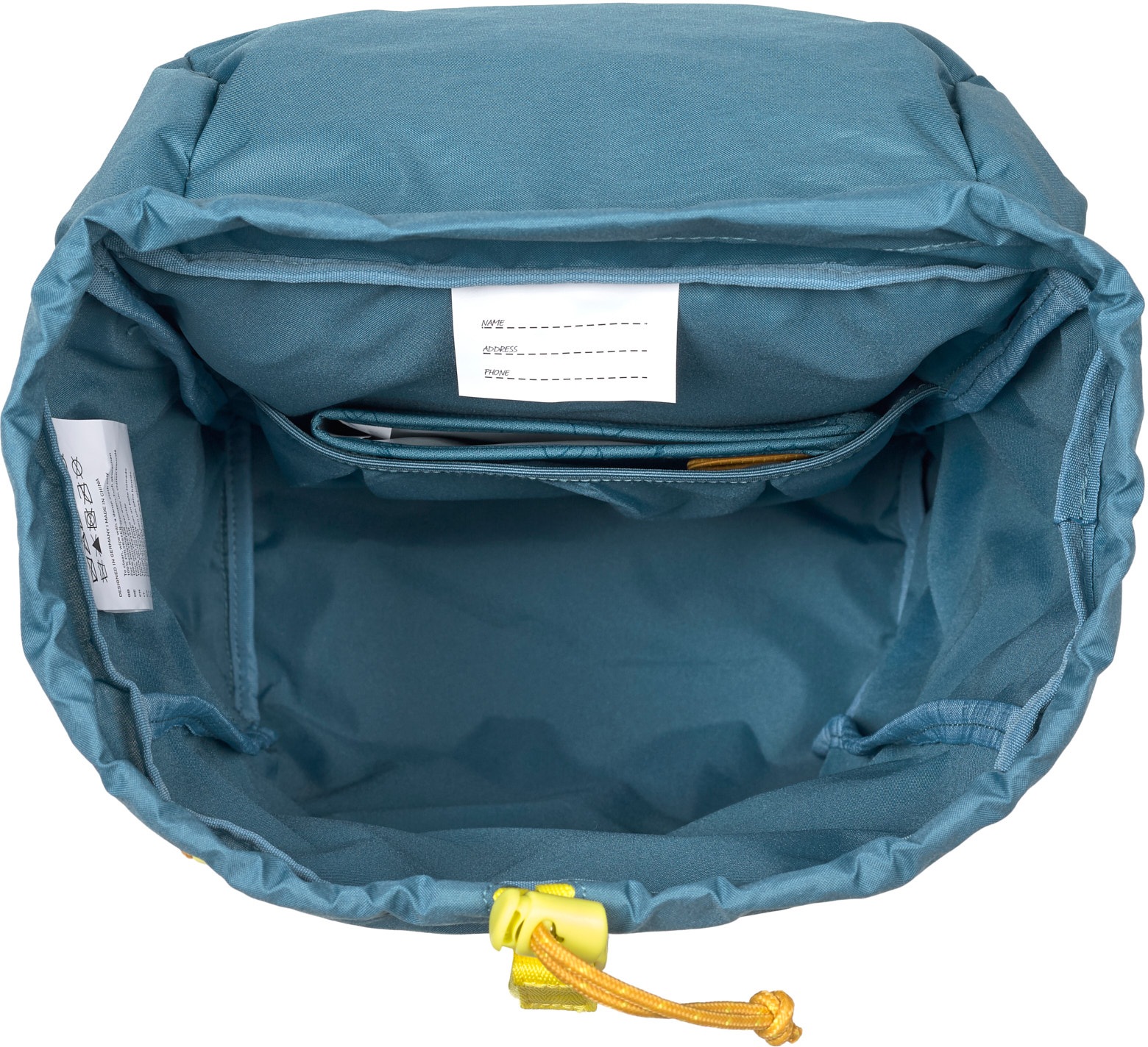 LÄSSIG Kinderrucksack »Adventure, Blue, Big Backpack«, Reflektoren, inkl. thermoisolierter Sitzunterlage; aus recyceltem Material