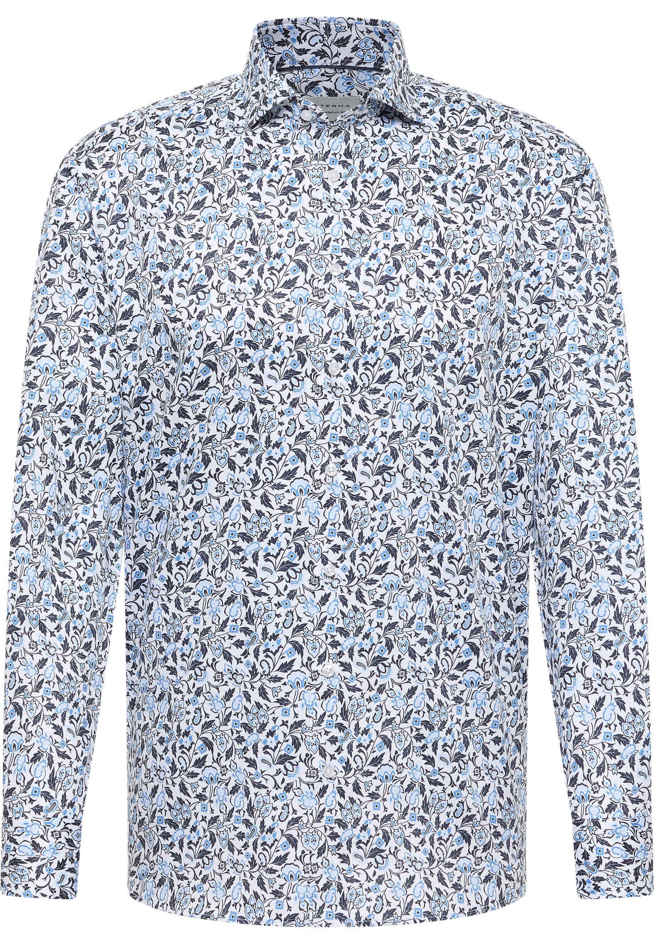Eterna Langarmhemd »MODERN FIT«, NON IRON (bügelfrei)