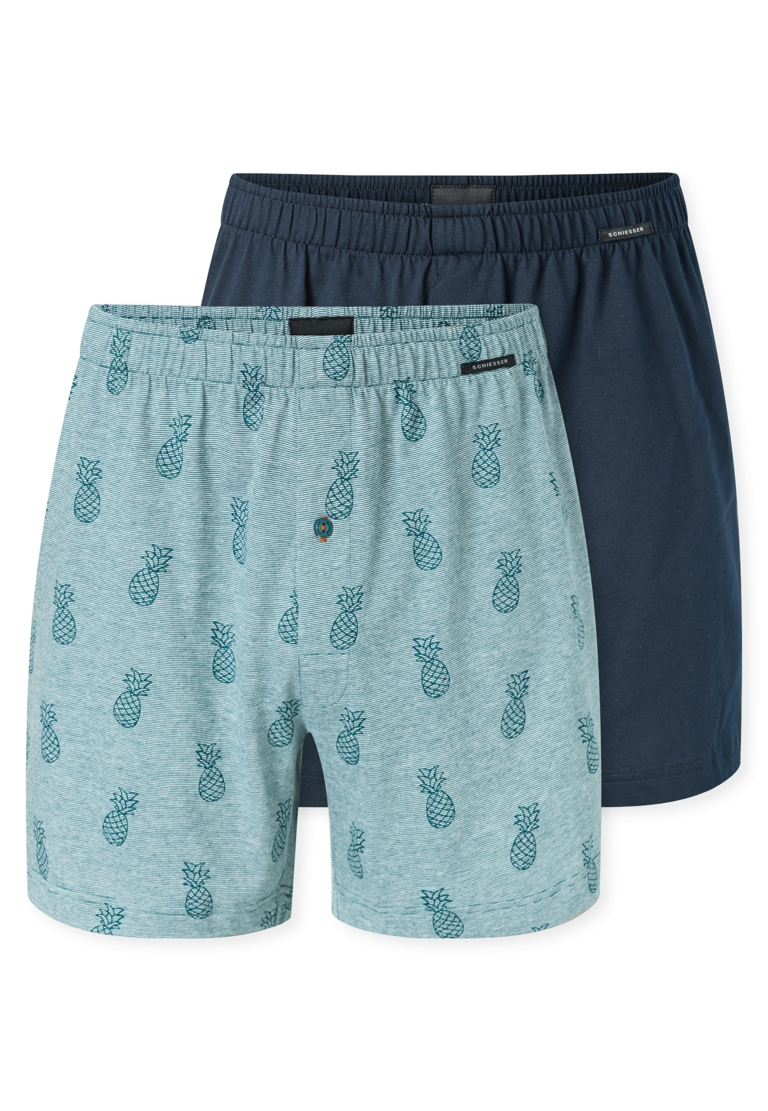 Schiesser Weiter Boxer »Boxershorts Multipacks« 2er Pack,  ideal als Geschenk, mit Eingriff